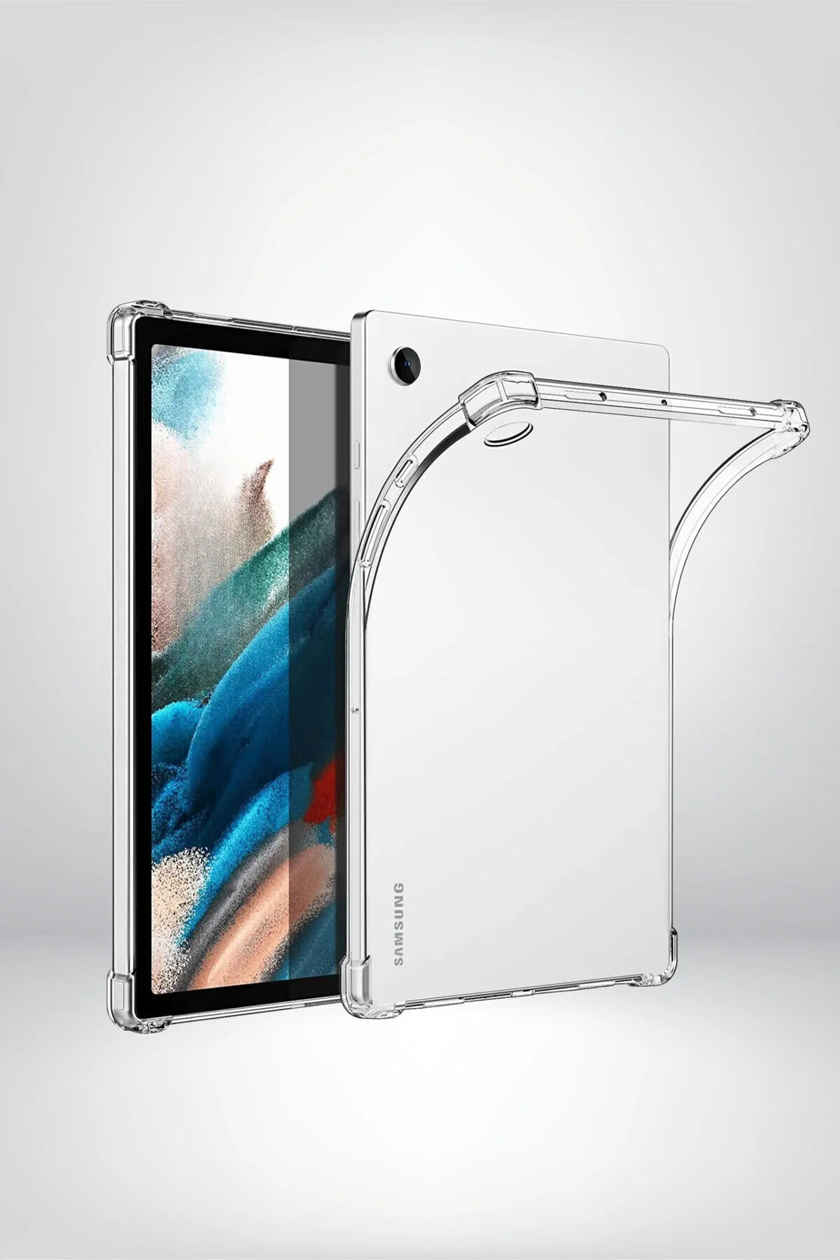 کاور تبلت قاب ضد ضربه شفاف GALAXY TAB A9 PLUS EMZTech