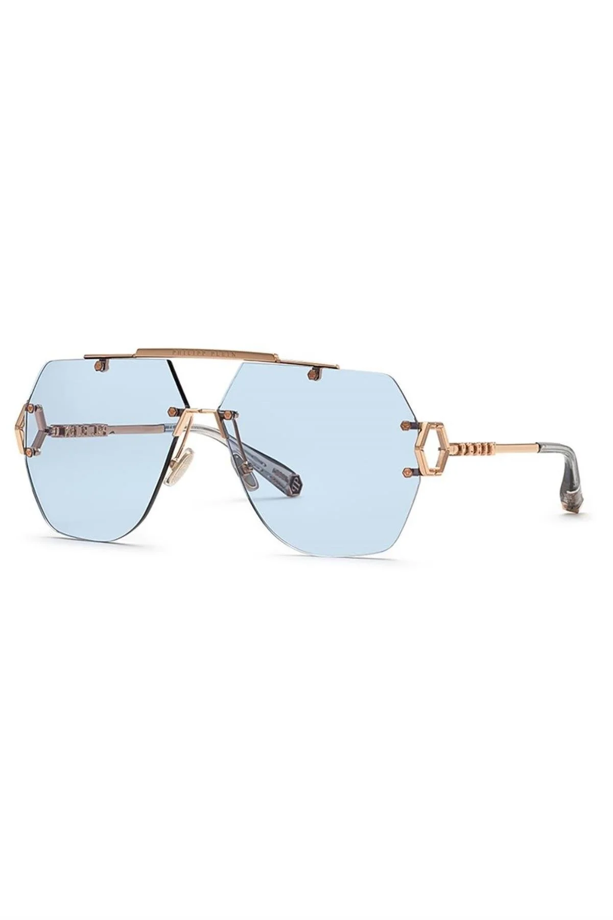 عینک آفتابی SPP111 8FCF 66 UNISEX فلیپ پلین اورجینال PHILIPP PLEIN
