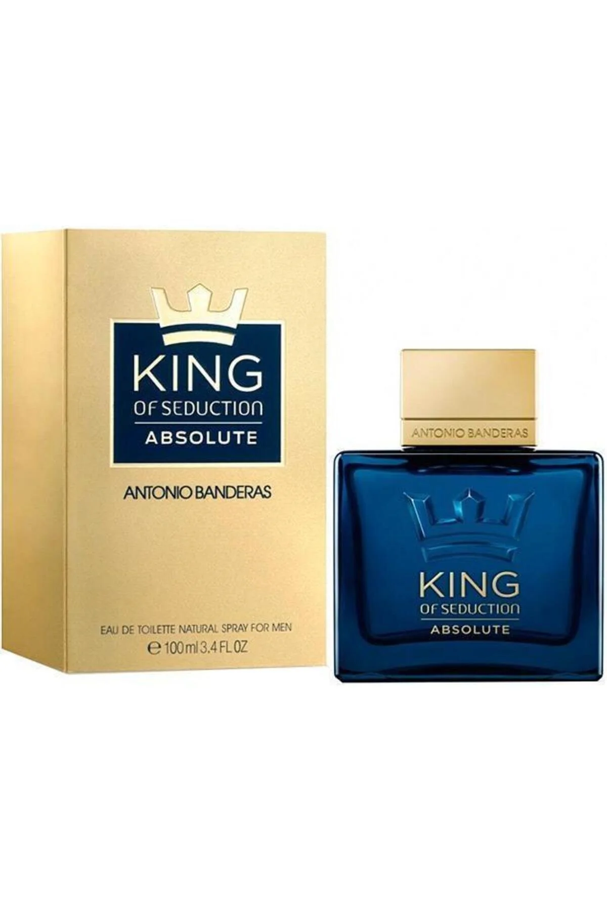 ست عطر KING OF SEDUCTION ABSOLUTE BAY ادوتویلت 100 میل Antonio Banderas