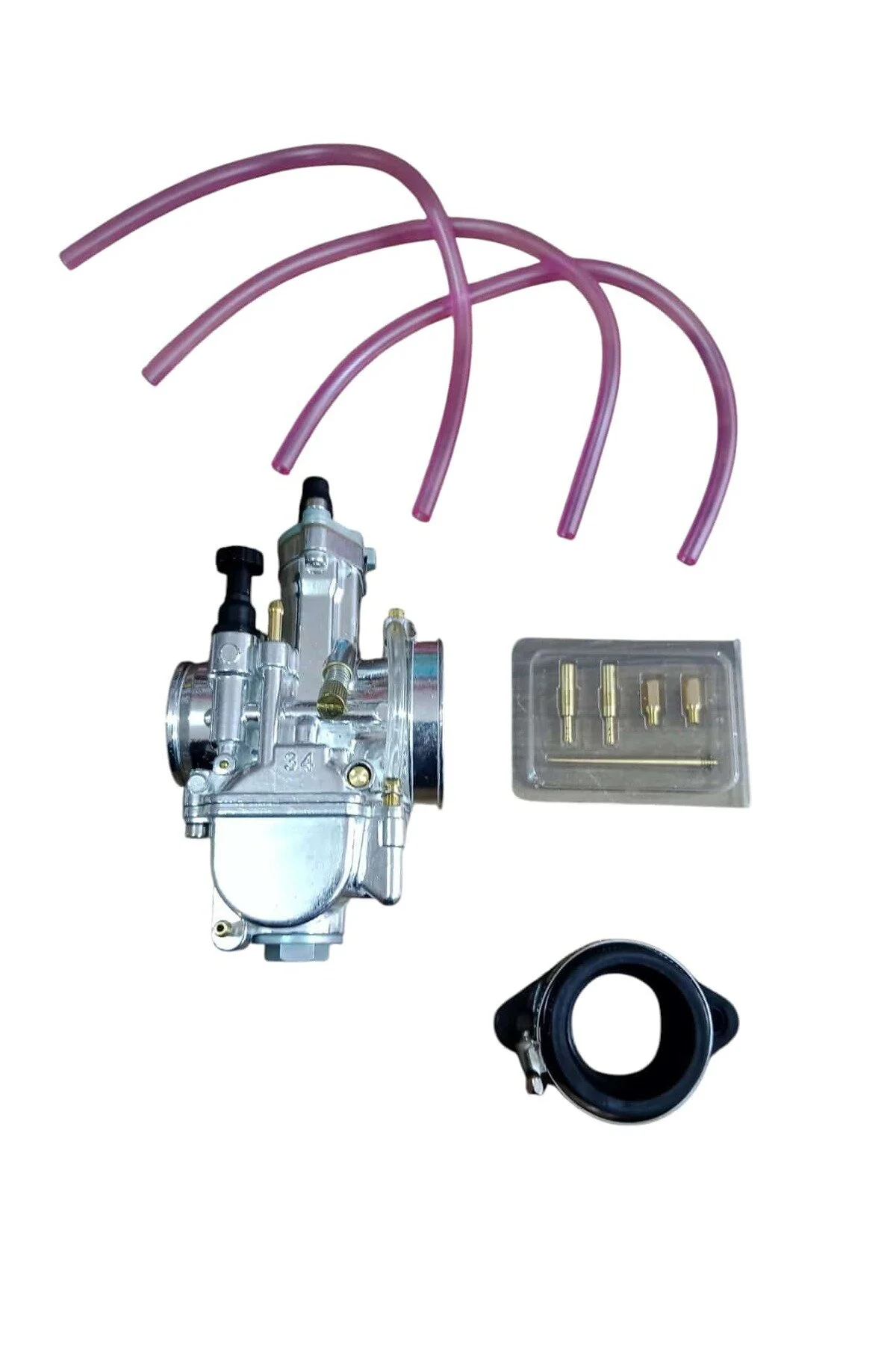 لوازم یدکی موتورسیکلت CG 300 CARBURETOR NICKELLAGE اصلاح شده کامل Bix