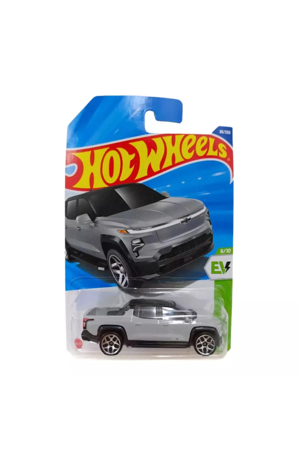 ماشین اسباب بازی SILVERADO HOME RST GRAY 2025 Hotwhells