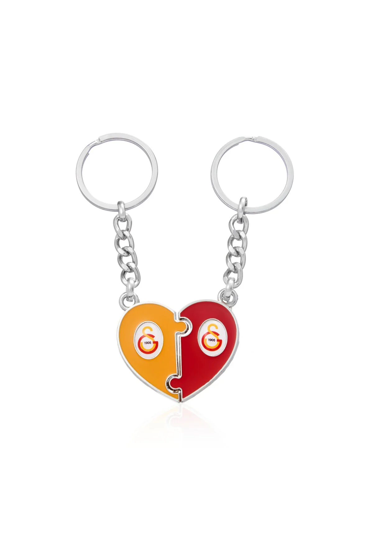 جلیقه کلید جاکلیدی فلزی دارای مجوز دو پازل Galatasaray