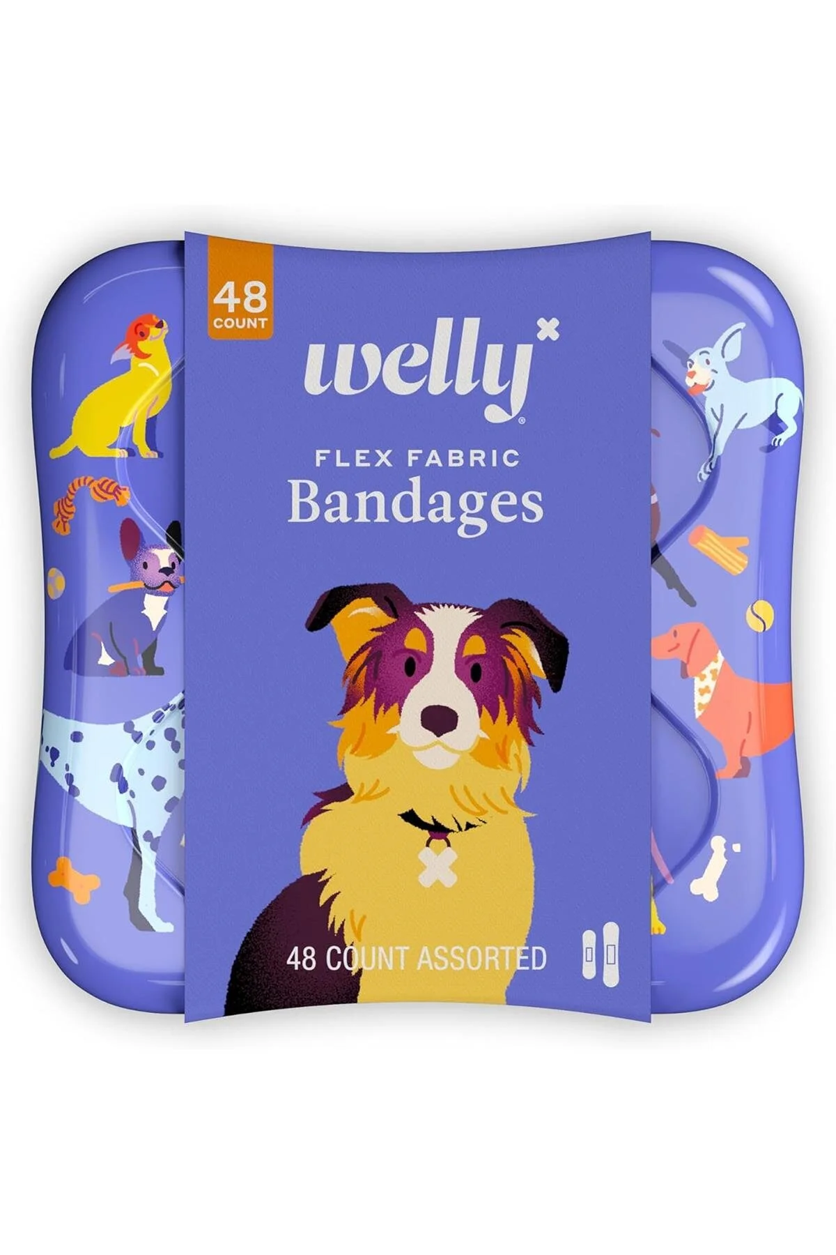 چسب زخم RENKLI YARA 48 ADET اورجینال WELLY