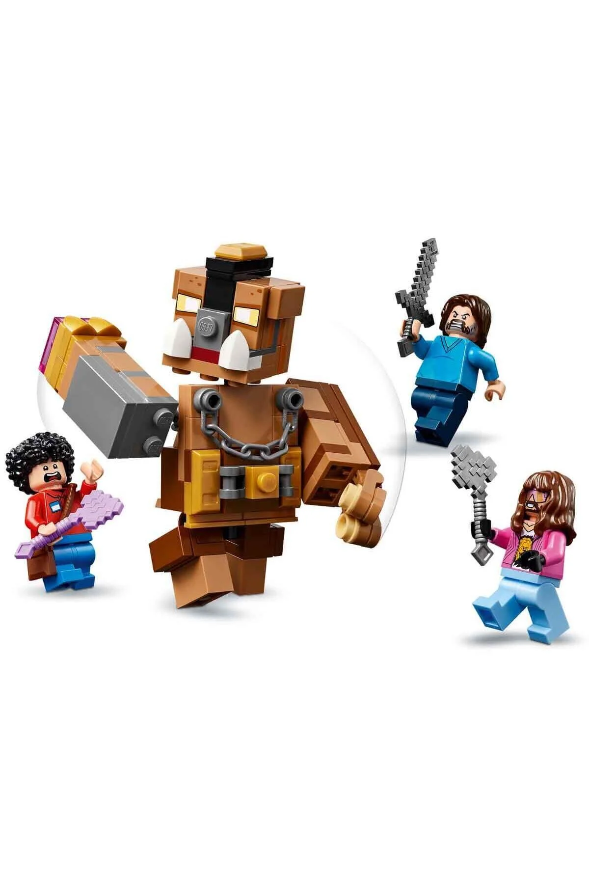 لگو و اسباب بازی های ساخت محور FOREST MANSION FIGHTING RING 21272 CREATIVE FOR KIDS 10 به بالا از ترکیه LEGO Minecraft