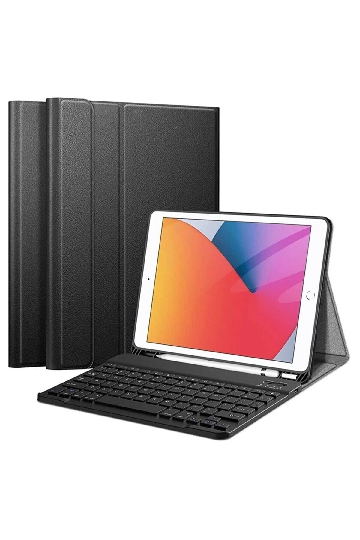 کاور تبلت APPLE IPAD AIR 11 INCH M2 M3 4 5TH نسل 10.9 سازگار با کیبورد بی سیم ترکی UnDePlus
