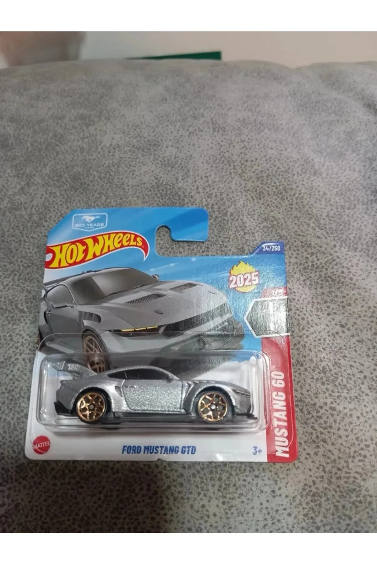ماشین اسباب بازی HOTWHEELS FORD MUSTANG GTD 2025 از ترکیه HOT WHEELS