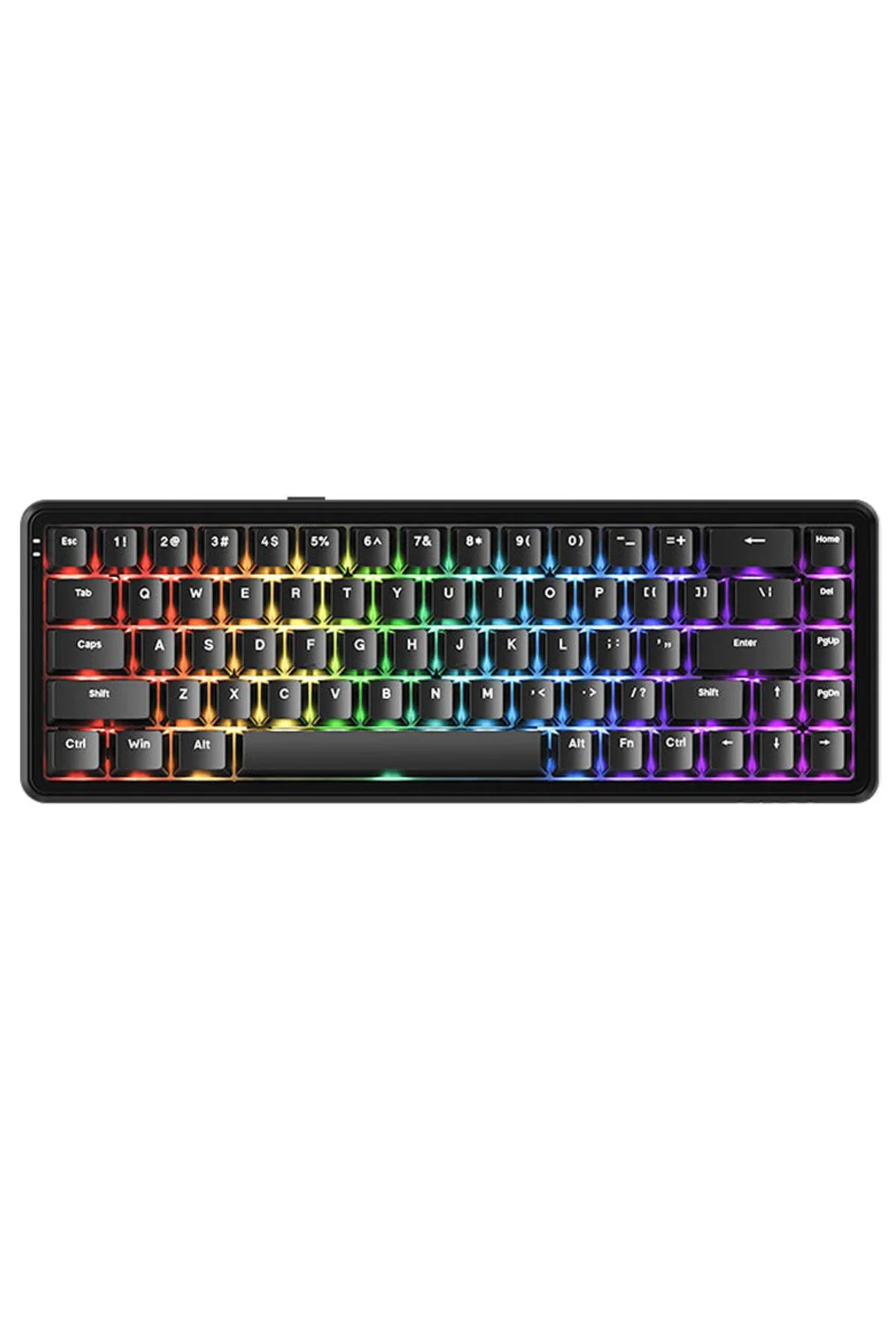 کیبورد مخصوص بازی AJAZZ MAX 68 ٪ سوئیچ مغناطیسی باتری میلی آمپر ساعت 8K میزان رای گیری RGB صفحه کلید بی سیم Coverzone