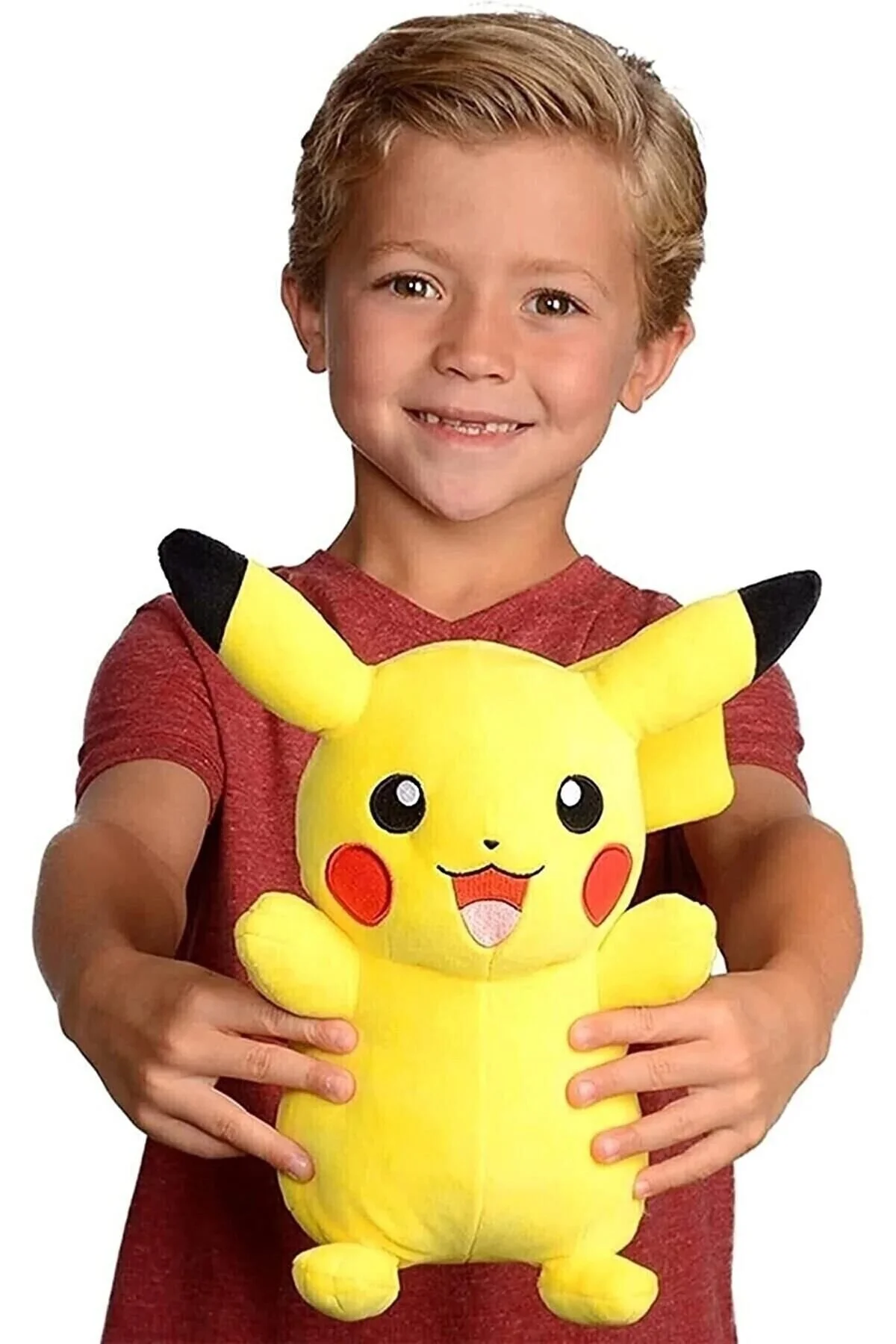 اسباب بازی های پشمی پارچه وارداتی پیکاچو پوکمون گو فیگور مخمل دار سایز بزرگ SLEEP & PLAYMATE PIKACHU 35 سانتی متر از ترکیه Genel Markalar