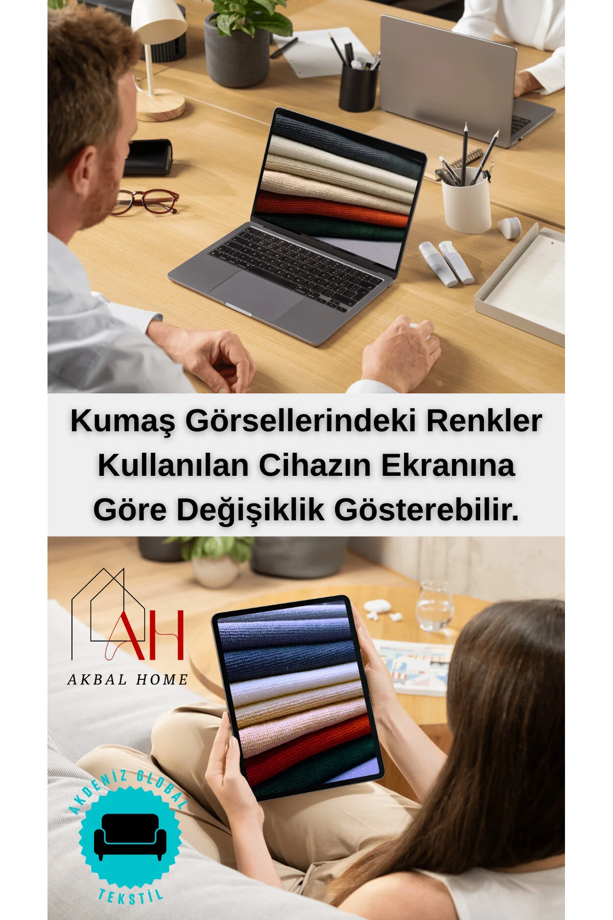 روکش مبل NUBUK HMZ B031 COVER اورجینال Akbal Home