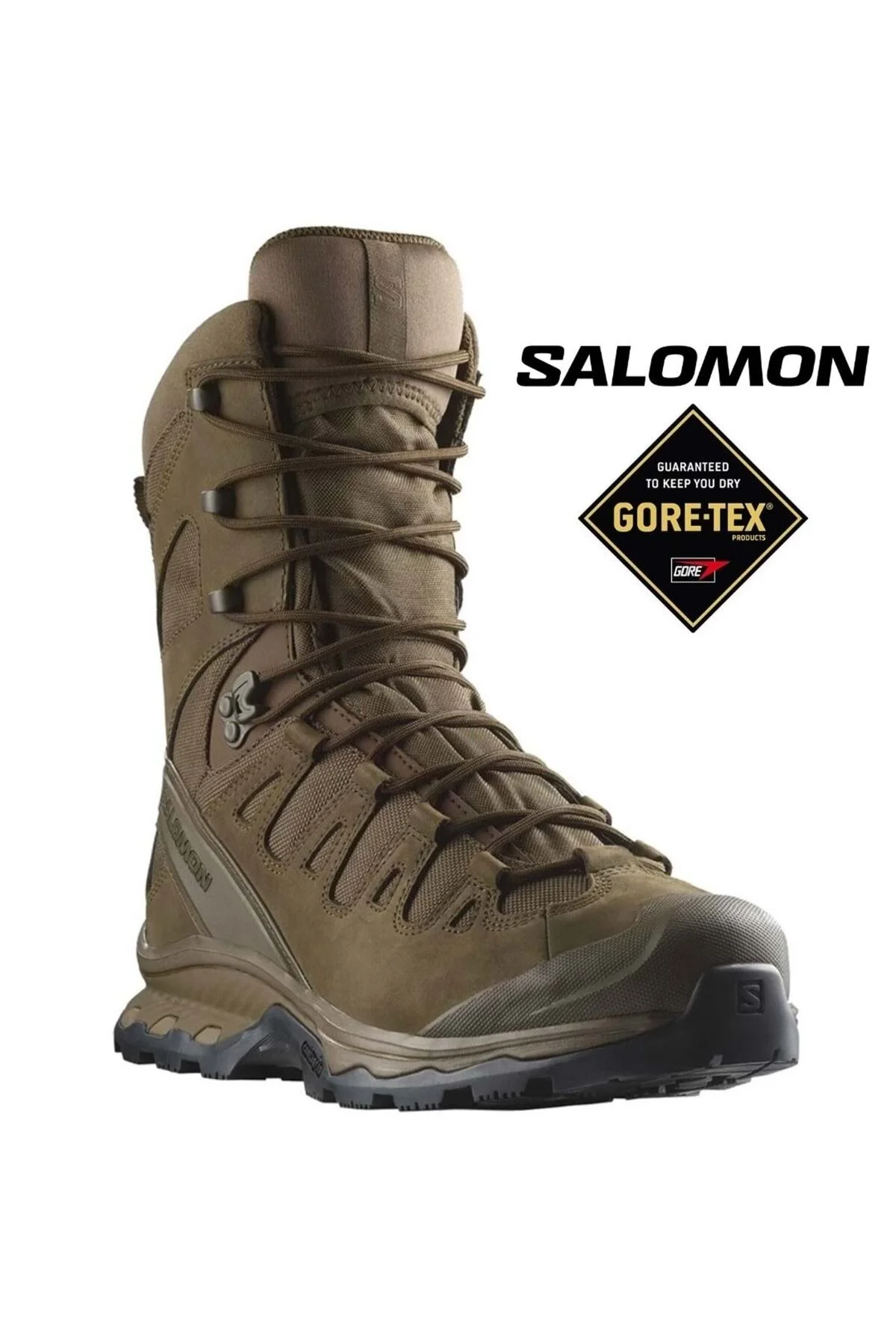 بوت پوتین مردانه Quest 4D نیروهای 2 در فضای باز Gtx High سالامون Salomon