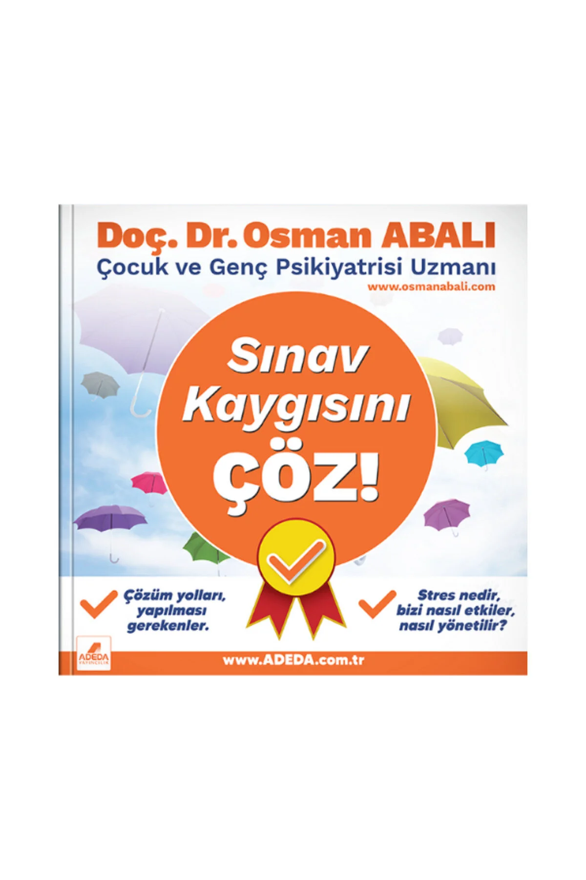 کتاب های فعالیت و آموزشی تقویت توجه مجموعه دبیرستان 15 18 سن اضطراب امتحان را حل کنید! Adeda Yayınları