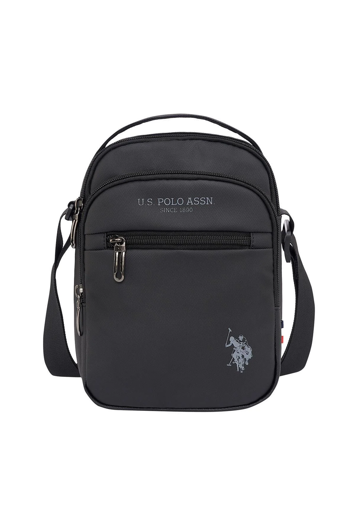 کیف پستی و دستی مردانه U.S. Polo Assn کیف دوشی شیک و کاربردی رنگ مشکی U.S. Polo Assn.
