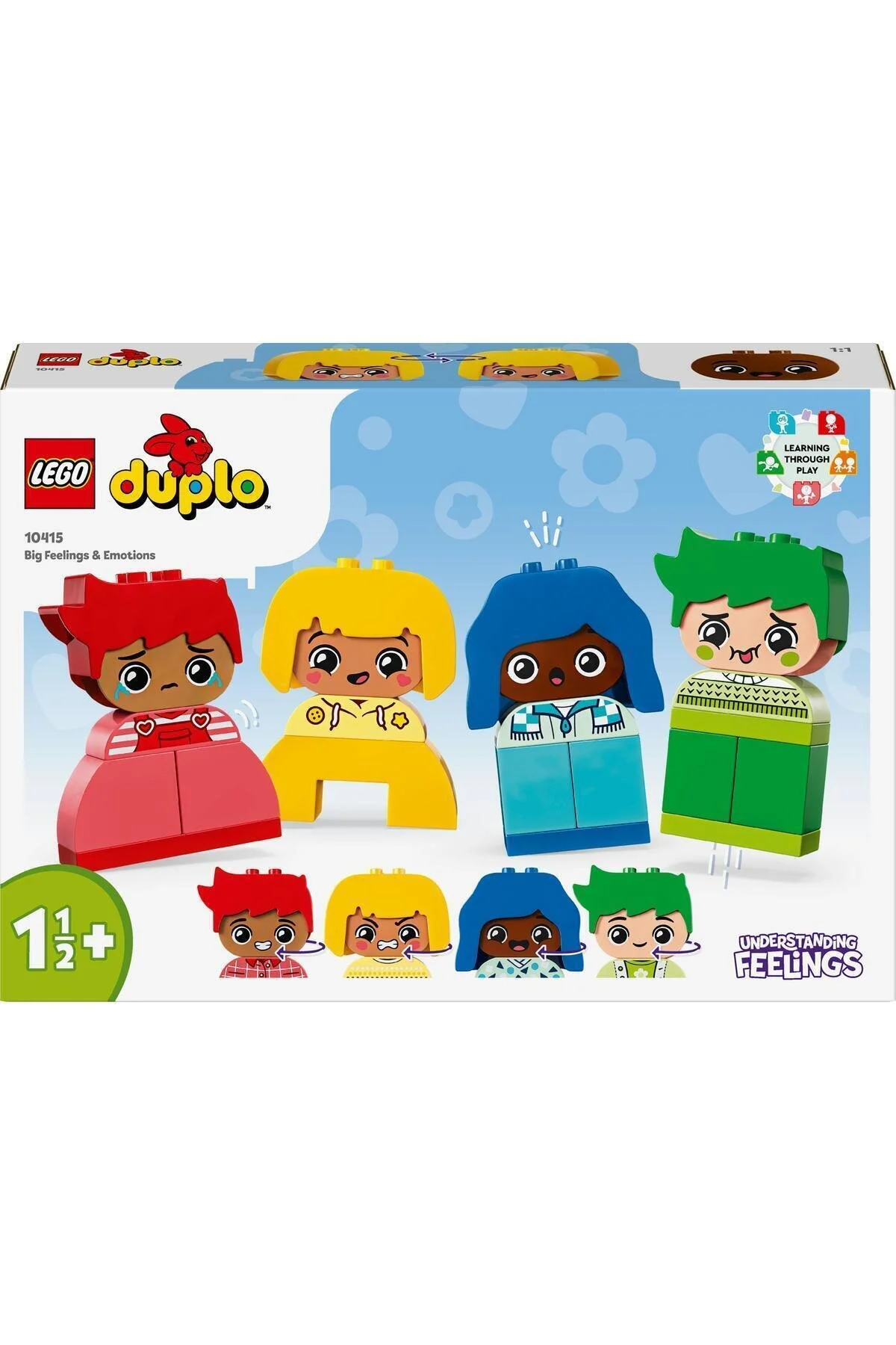 لگو و اسباب بازی های ساخت محور ® DUPLO® MY FIRST BIG FEELINGS 10415 شخصی سازی شده برای کودکان یک نیم سال بالاتر از ترکیه LEGO