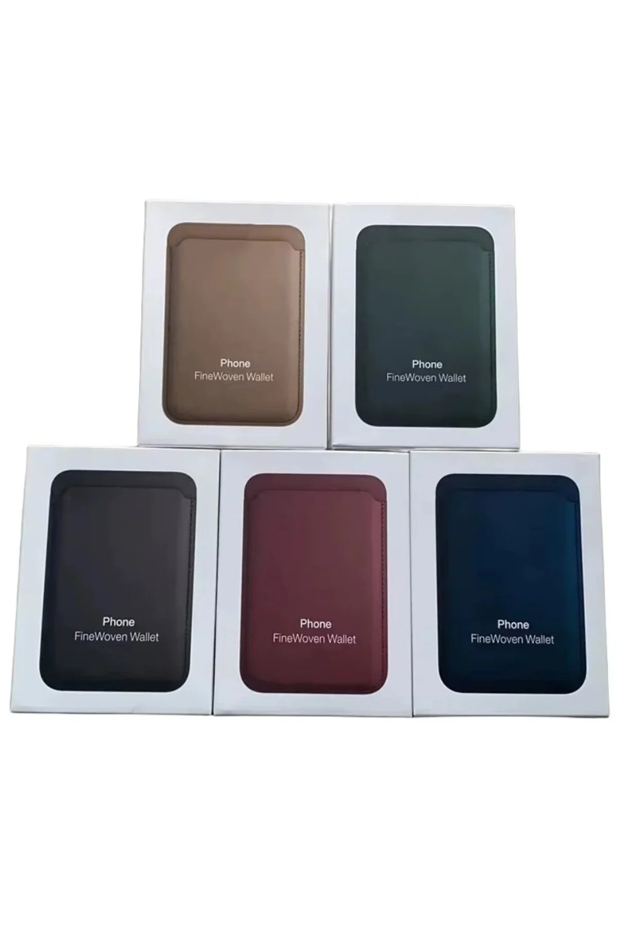 کاور و قاب جا کارتی کیف پول چرم رنگی CARDSAFE COFFEE با قابلیت MAGSAFE سازگار آیفون 16 تمامی مدل ها pukotech