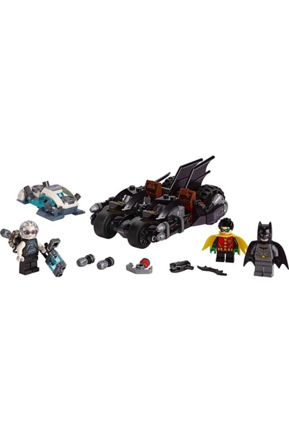 لگو SUPER HEROES 76118 MR. FREEZE BATCYCLE BATTLE اورجینال LEGO