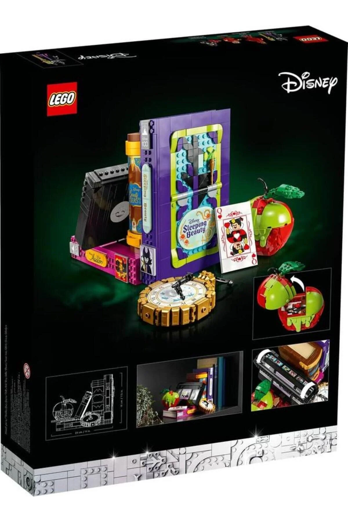 لگو و اسباب بازی های ساخت محور نمادهای شرور دیزنی 43227 اورجینال LEGO