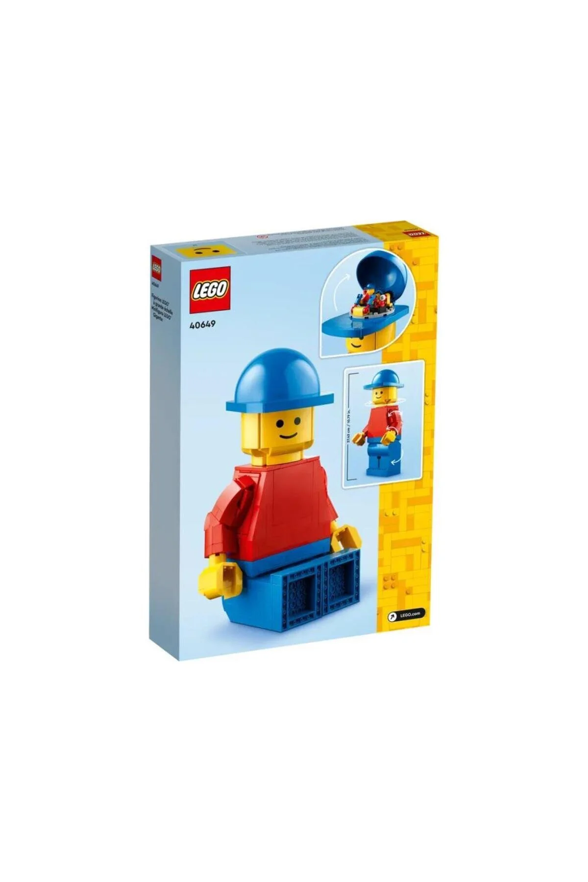 لگو و اسباب بازی های ساخت محور نمادین 40649 غول پیکر 654 قطعه LEGO
