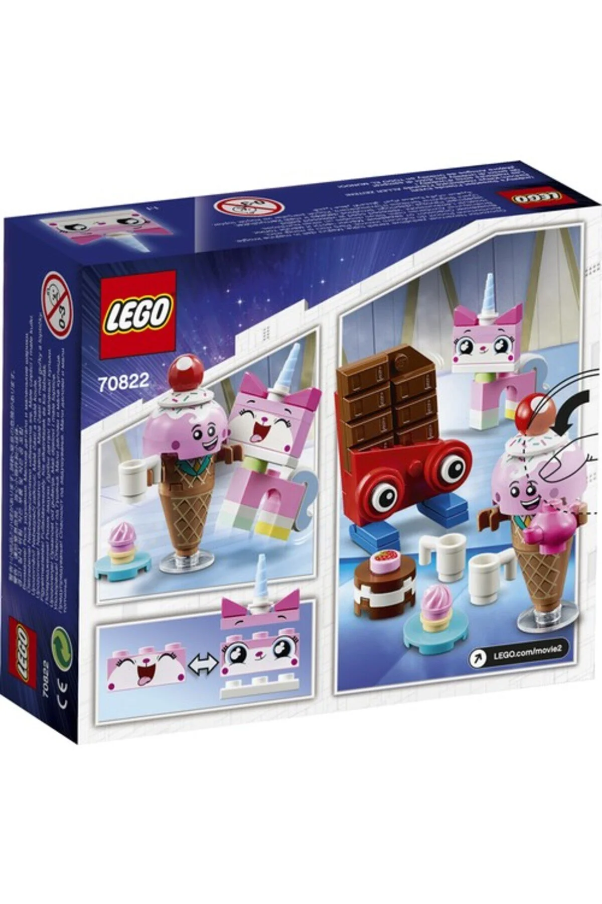 لگو و اسباب بازی های ساخت محور فیلم 70822 شیرین ترین دوستان UNIKITTY! از ترکیه LEGO