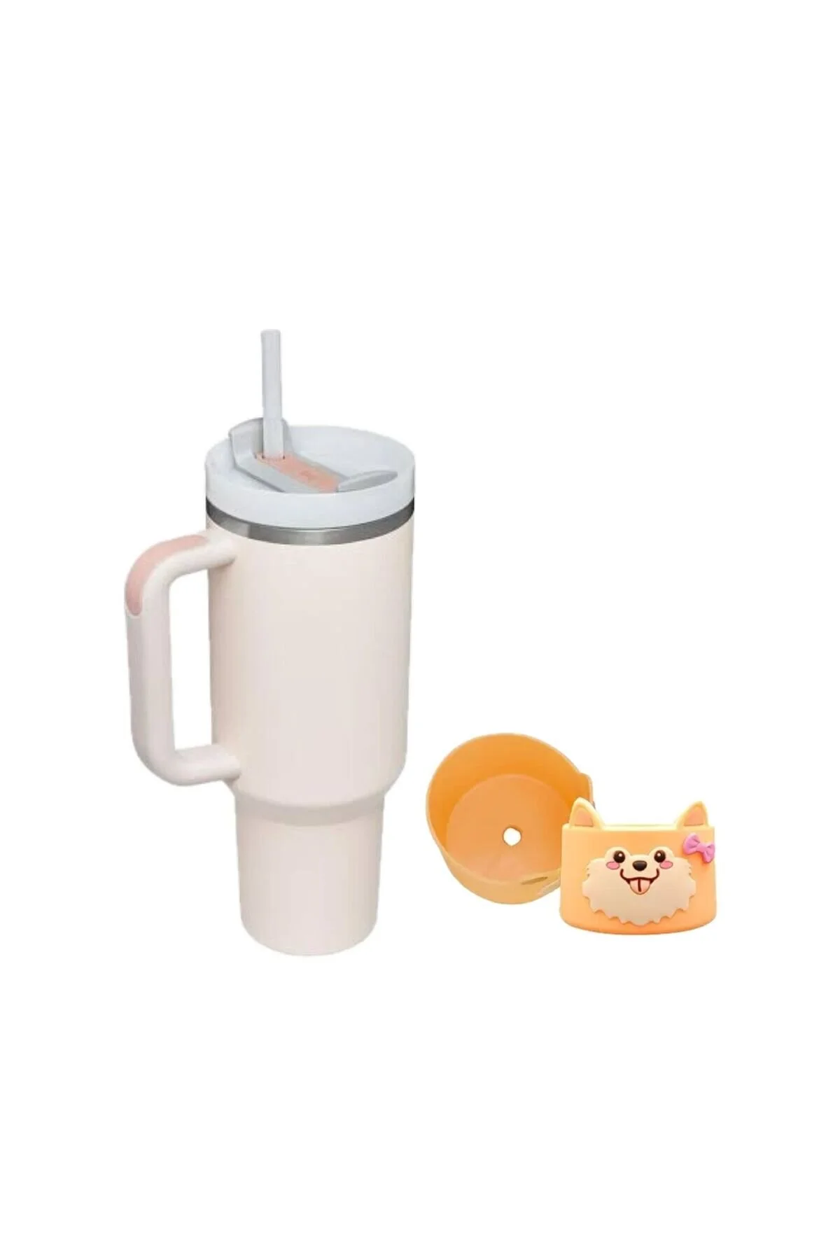 قمقمه کمپ مدل سگ ناز KAYMAZ SILICON STANLEY THERMOS سازگار با محافظت کمتر Stanley