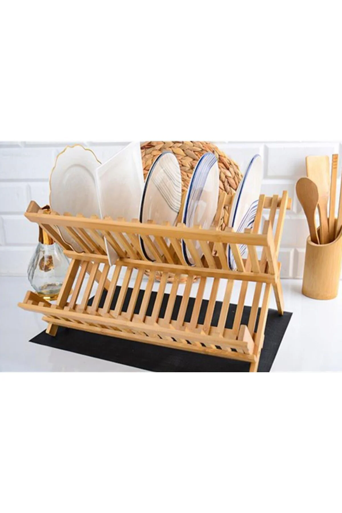 آبچکان ظروف BAMBU SEPETI 43 CM اورجینال Bundera