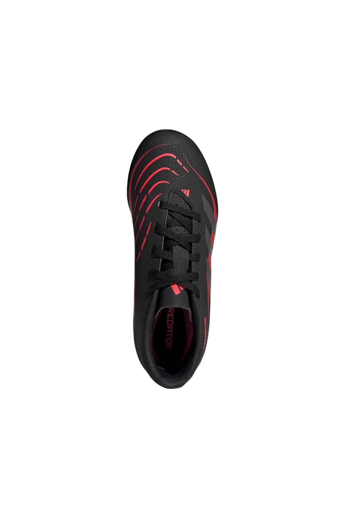 کفش چمن مصنوعی داخلی دخترانه و پسرانه بچگانه های میدانی فرش سیاه کودکان PREDATOR TF ID3807 آدیداس adidas