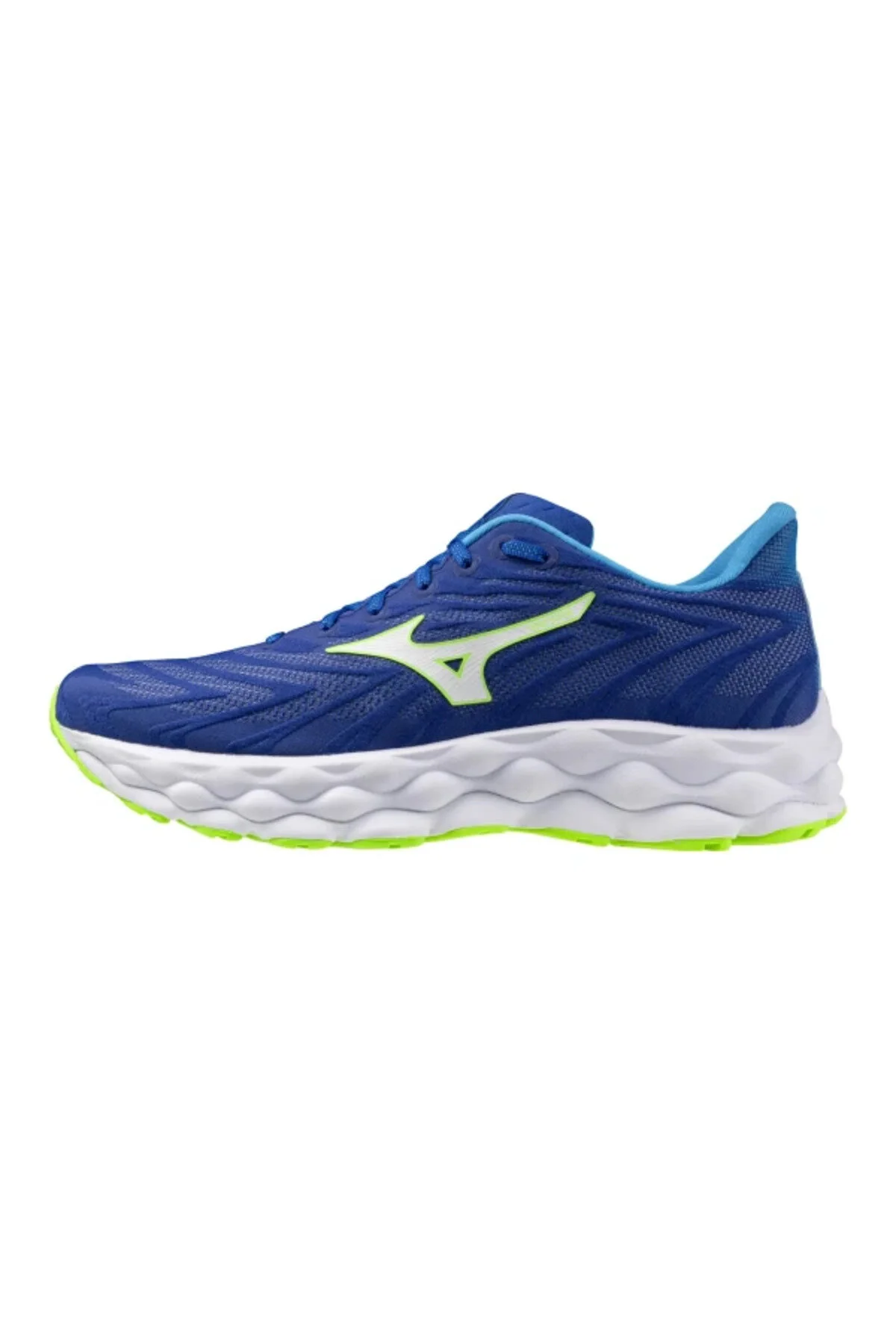 کفش دو و تمرین WAVE SKY 8 دریایی در حال اجرا آبی Mizuno