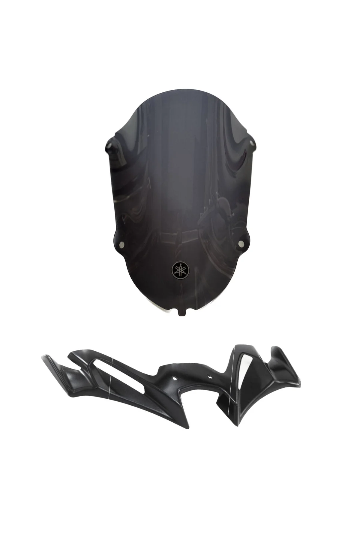 شیشه جلو موتورسیکلت YAMAHA YZF R25 مجموعه منقار ای دوتایی AkbuParts