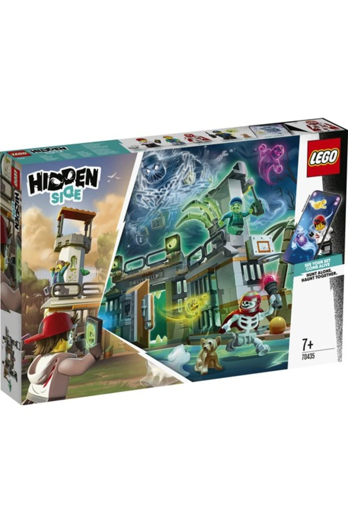 لگو و اسباب بازی های ساخت محور HIDDEN SIDE 70435 NEWBURY ABANDONED PRISON از ترکیه LEGO
