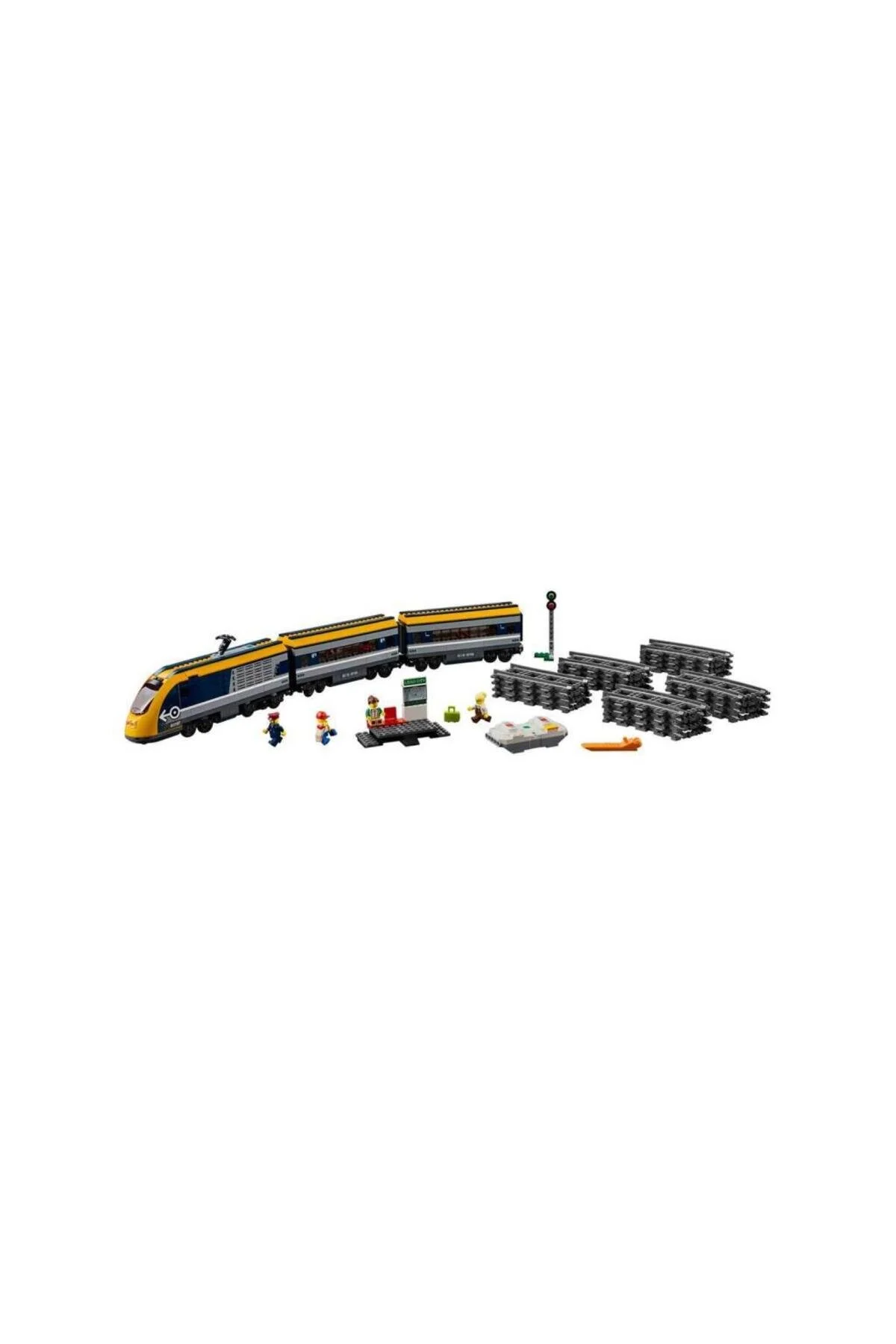 لگو و اسباب بازی های ساخت محور قطار مسافر شهر 60197 LEGO
