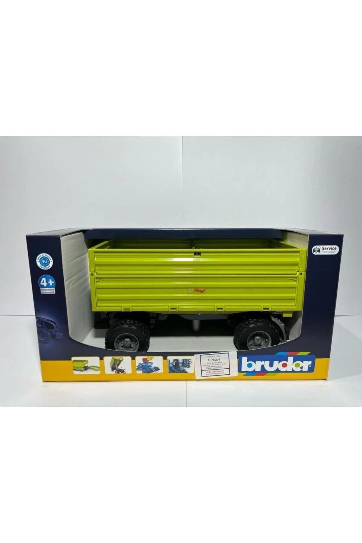 ماشین اسباب بازی تریلر عملکردی BR02203 اورجینال Bruder