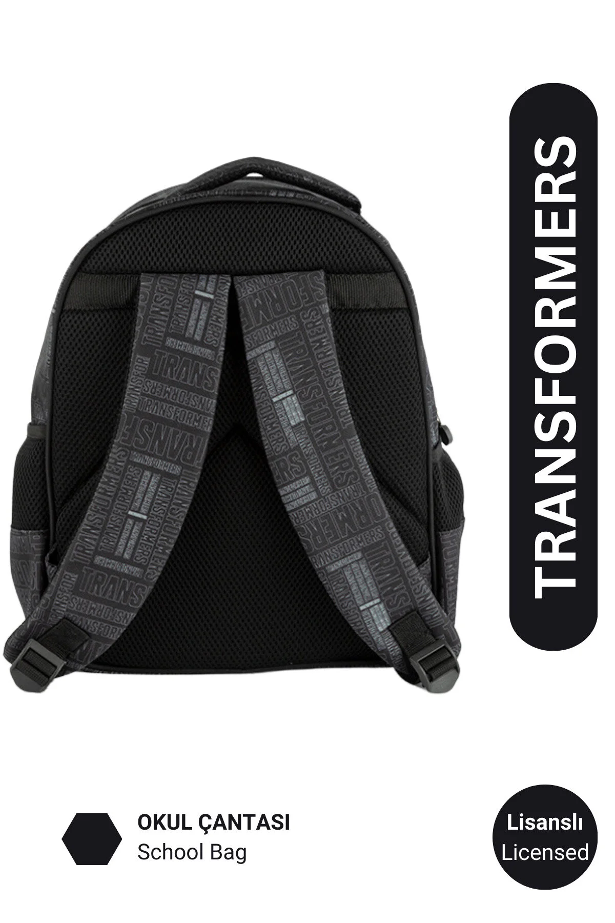 کیف مدرسه کودکان دارای مجوز طرح دار transformers