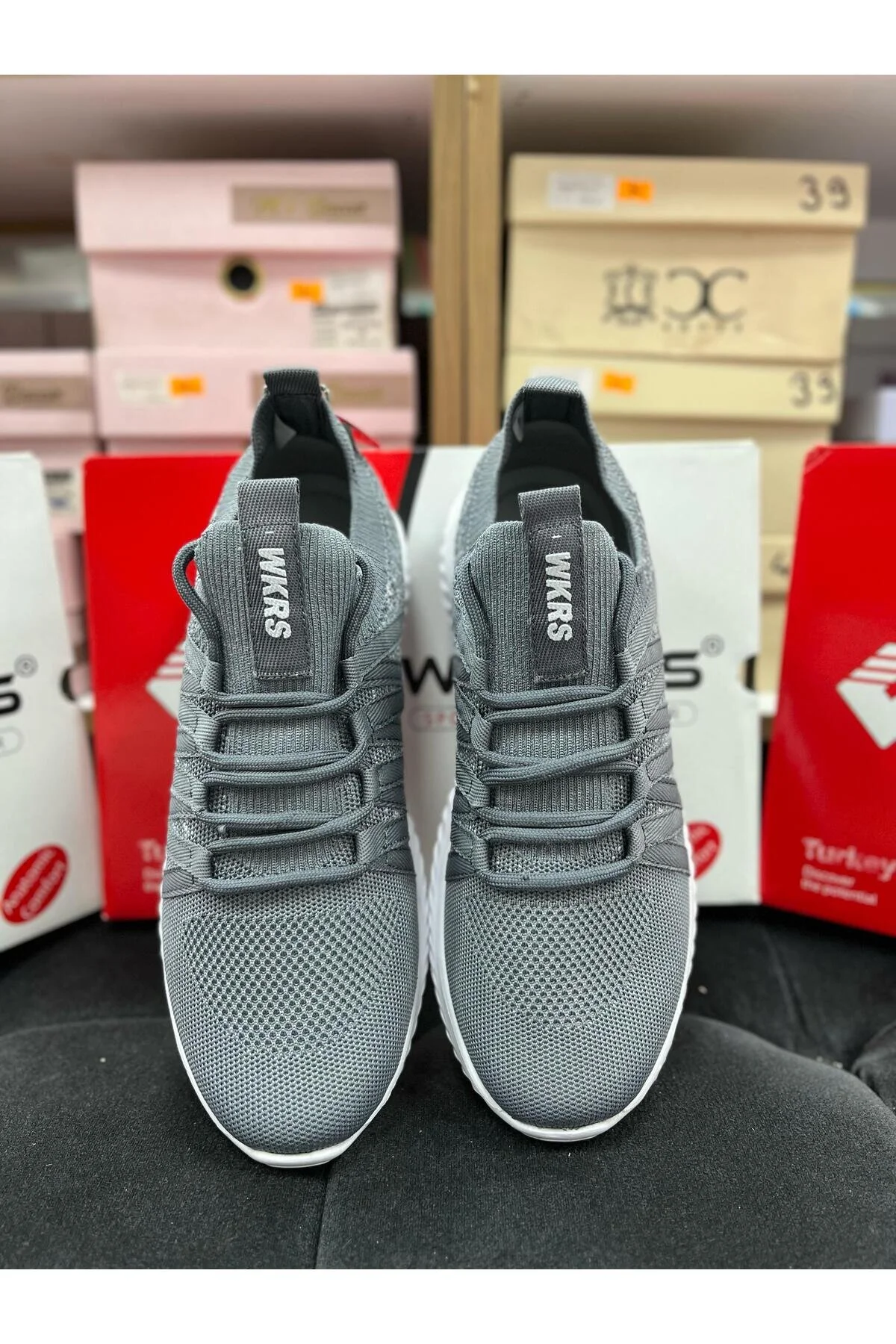 کفش Sportdoor خاکستری مردانه 2839 ورزشی دودی ویکرز Wickers