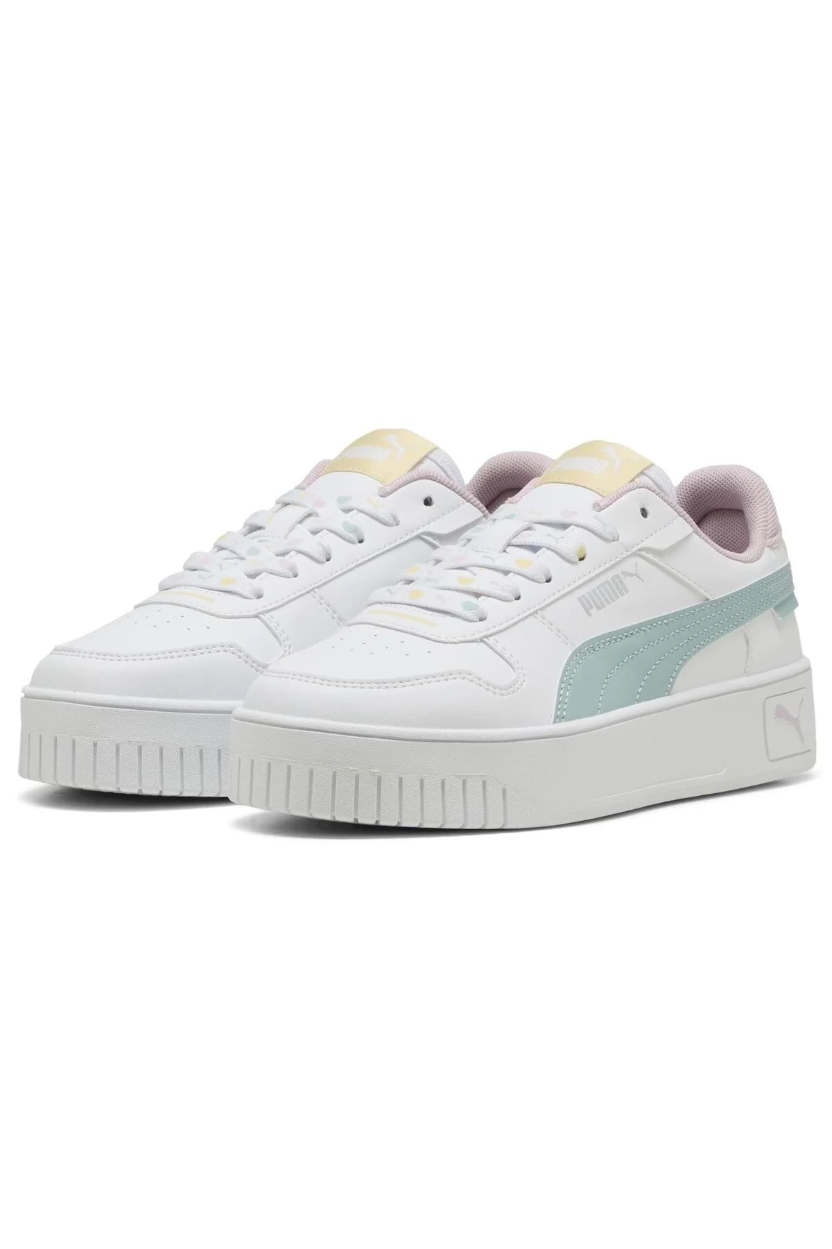 اسنیکر زنانه CARINA STREET LACEY JR 400884 01 کفش ورزشی سفید پوما Puma