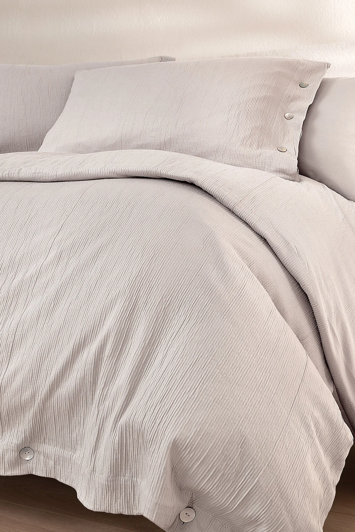 کاور لحاف دو نفره مجموعه پوشش دوتایی DIA DOUBLE BEIGE Yataş