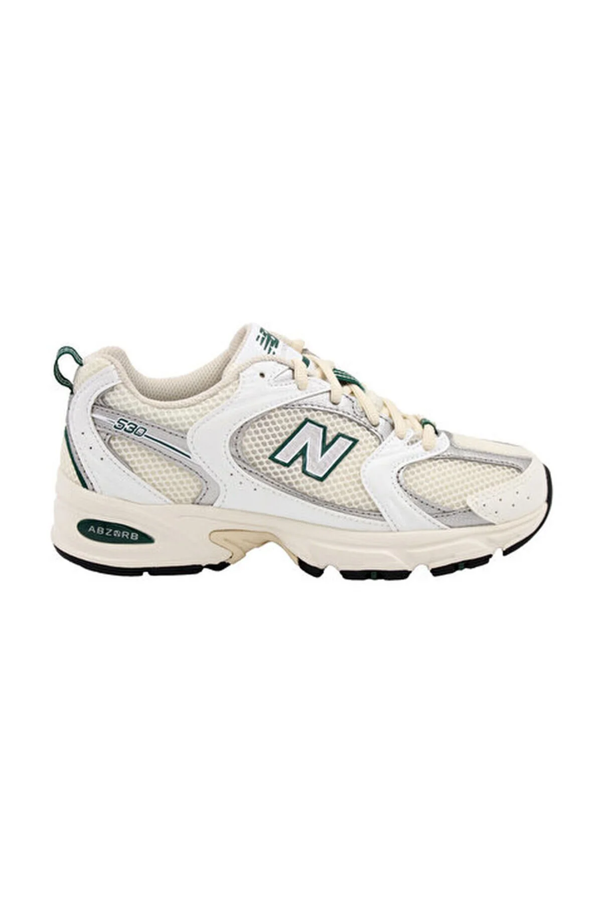 اسنیکر کفش کتانی زنانه سبز سفید نیوبالانس New Balance