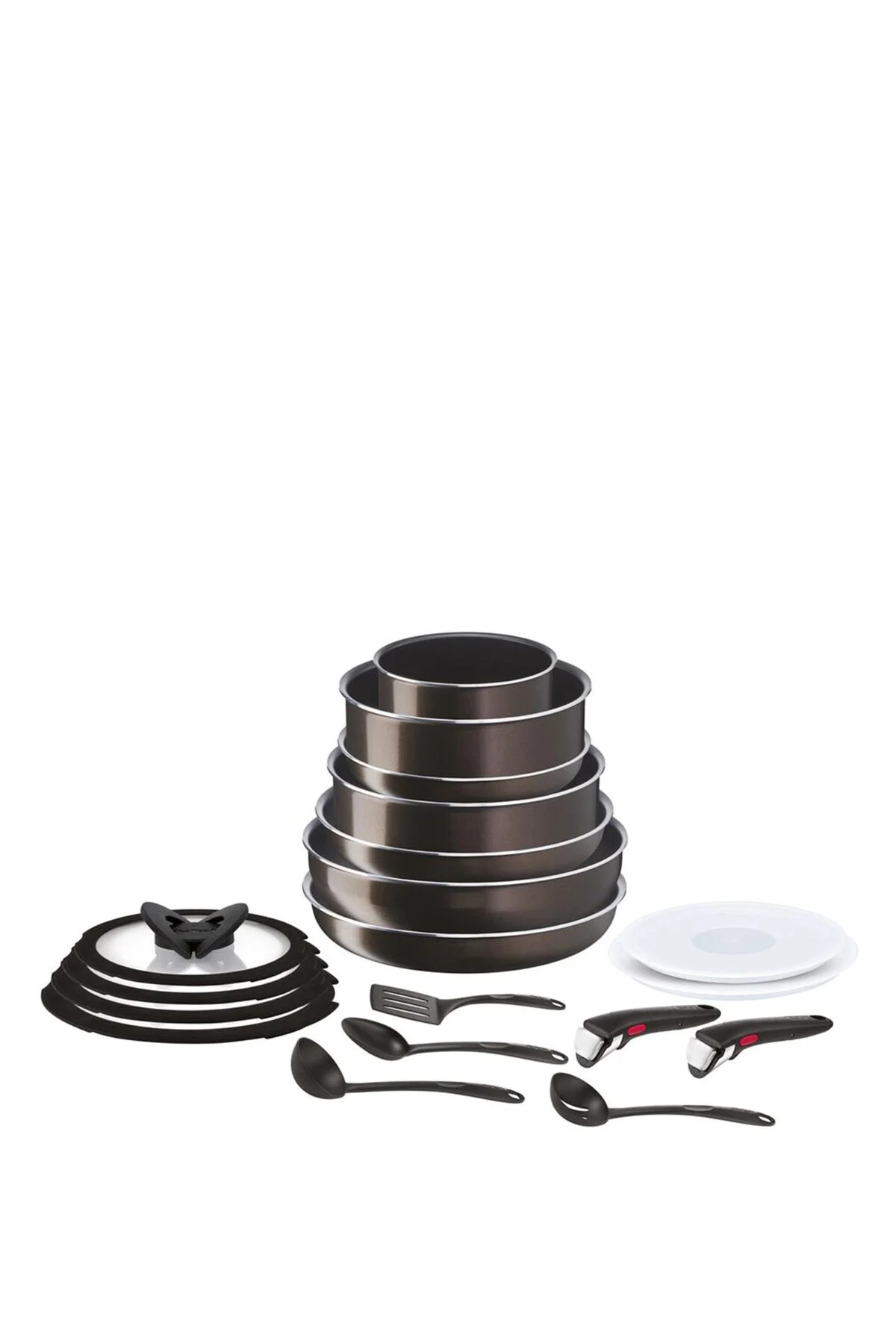 اشیاء دکوراتیو و مجسمه ست قابلمه تابه مکسی INGENIO XL FORCE TITANIUM 2X 19 PIECE تفال TEFAL