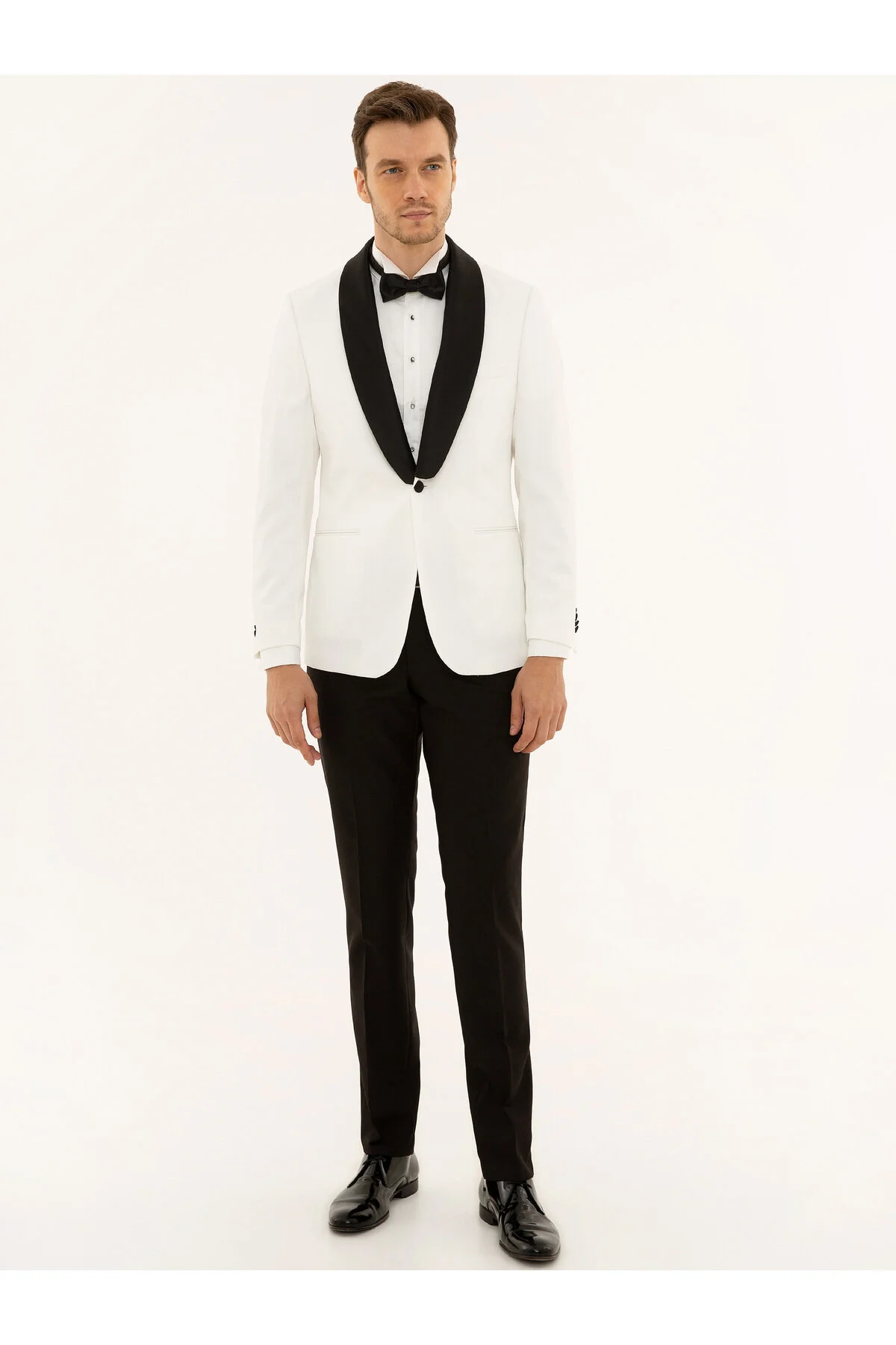 اسموکینگ EKRU SLIM FIT TUXEDO داماد 502229447 VR019 کاشارل Cacharel