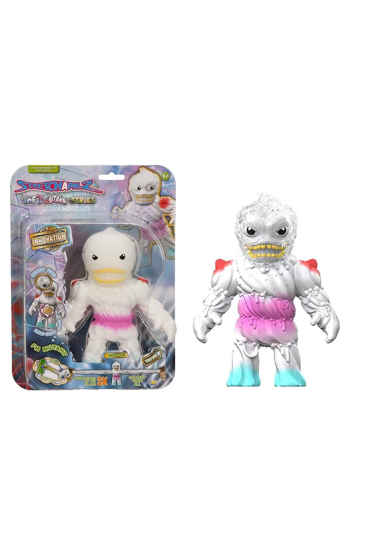 اسباب بازی های فیگور دیگر فیگورهای کششی سری MUTANS برف پاک کن Best Toy Forever