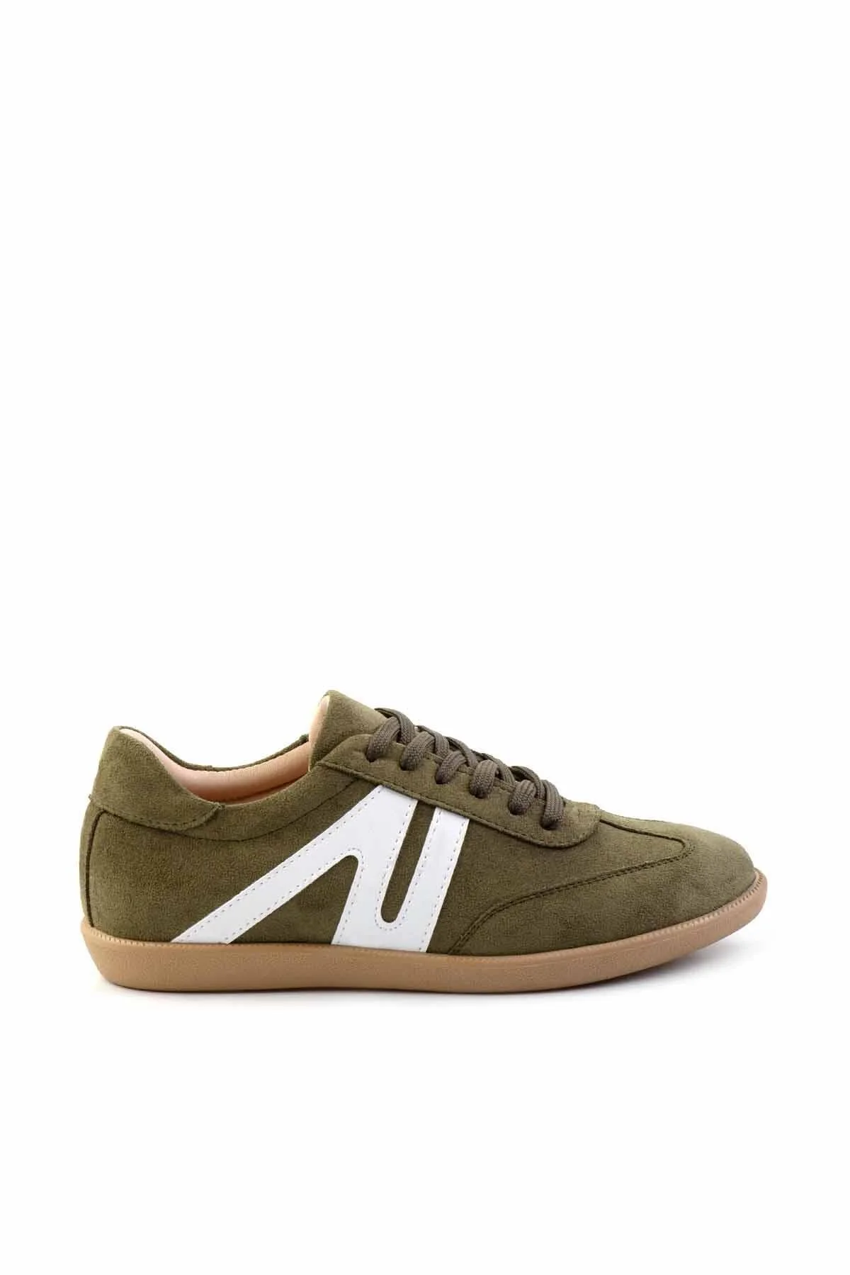 کفش زنانه ورزشی Green Suede بامبی Bambi