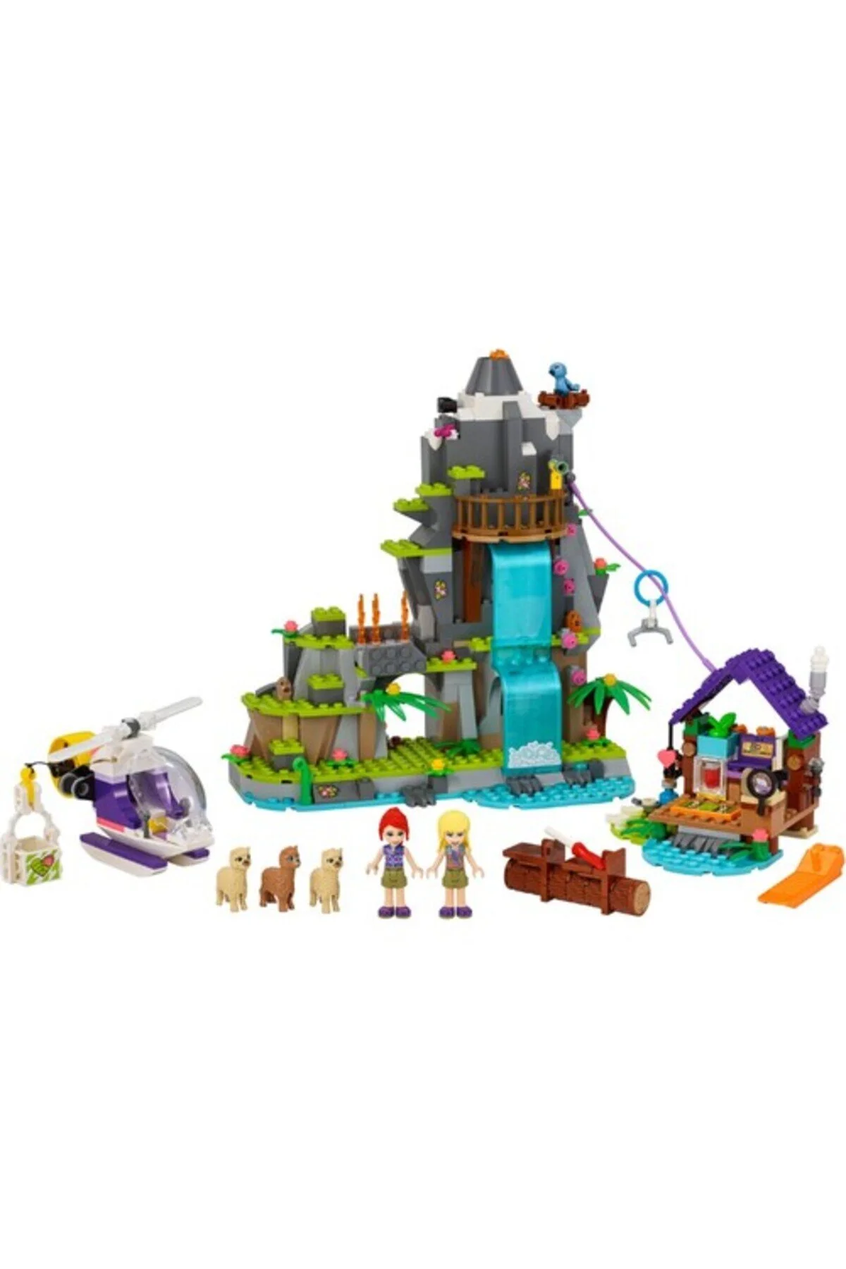 لگو و اسباب بازی های ساخت محور دوستان 41432 نجات جنگل کوه آلپاکا از ترکیه LEGO