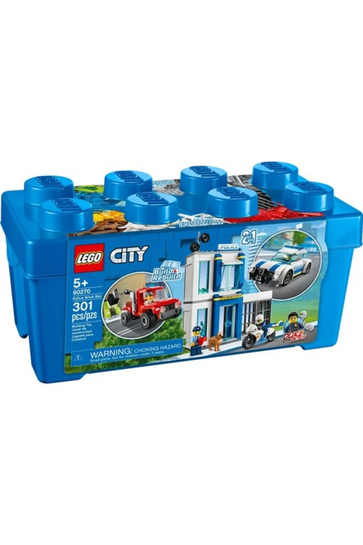 لگو و اسباب بازی های ساخت محور جعبه آجر پلیس شهر 60270 از ترکیه LEGO