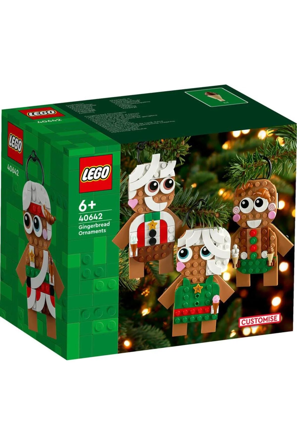 لگو و اسباب بازی های ساخت محور 40642 زیور آلات زنجبیلی 190 عدد +6 سال از ترکیه LEGO