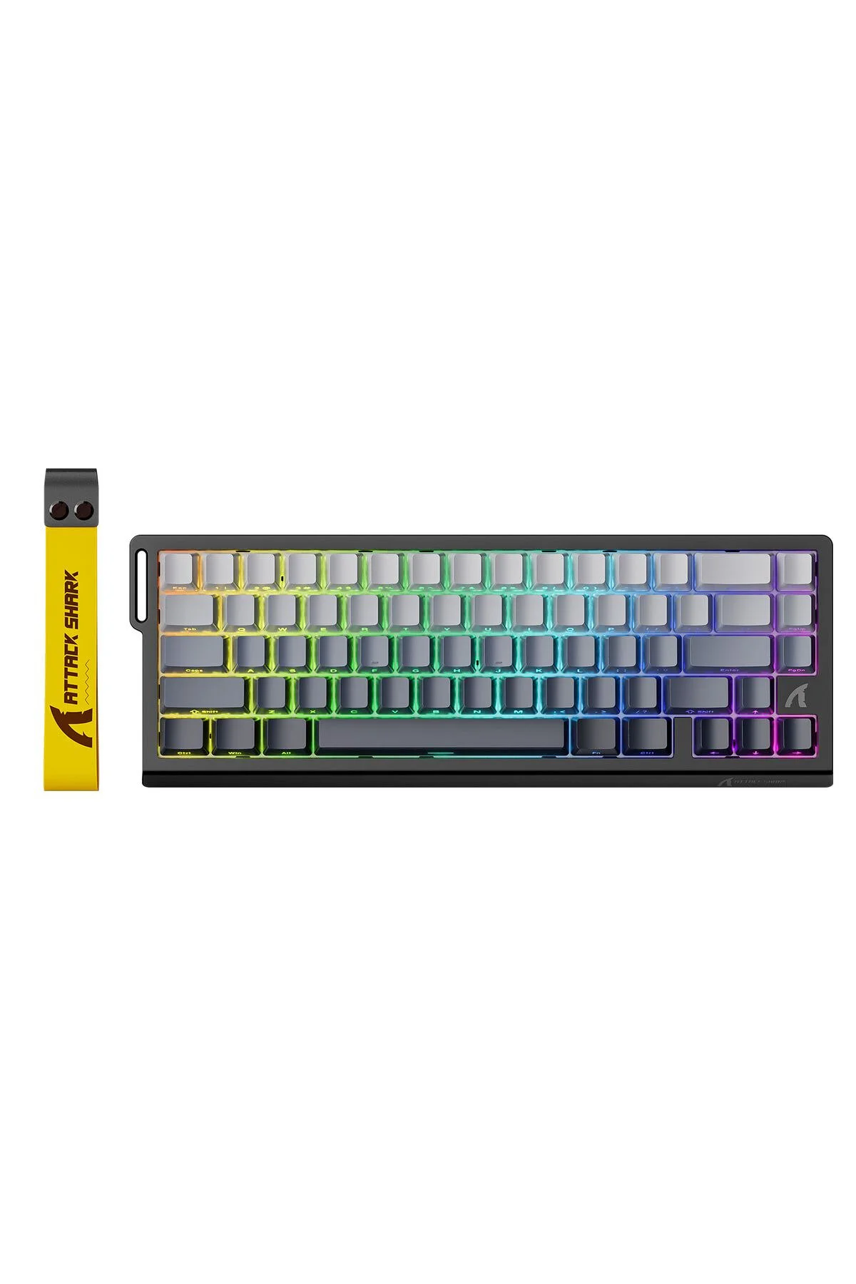 کیبورد مخصوص بازی حمله به کوسه X68 او RGB هرتز سریع ماشه ضربه محکم و ناگهانی صفحه کلید مغناطیسی درایور 0.01MM GİZA