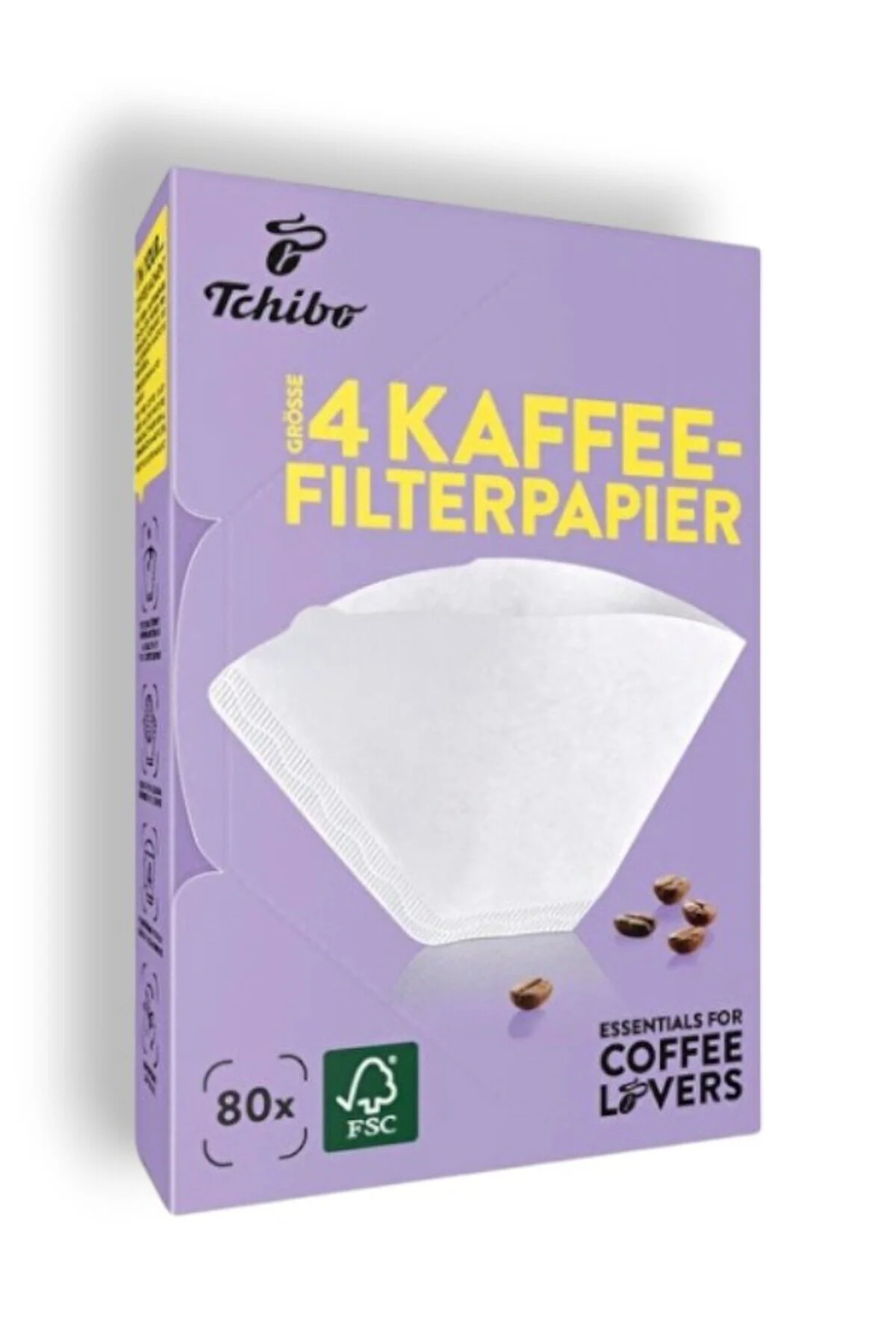 فیلتر قهوه کاغذ شماره 4 80 تیچیبـو Tchibo