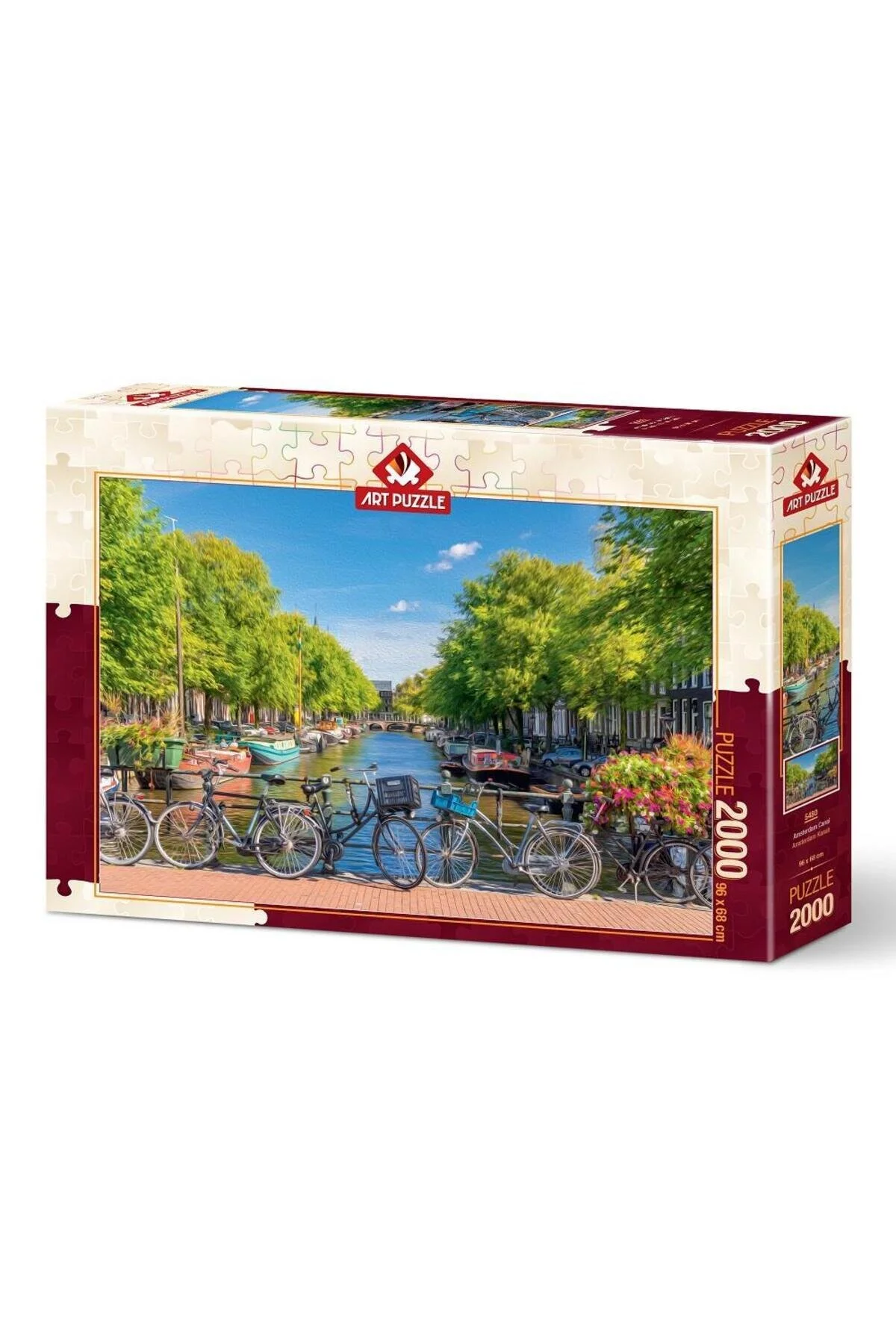 پازل قطعات 2000 کانال آمستردام  Art Puzzle