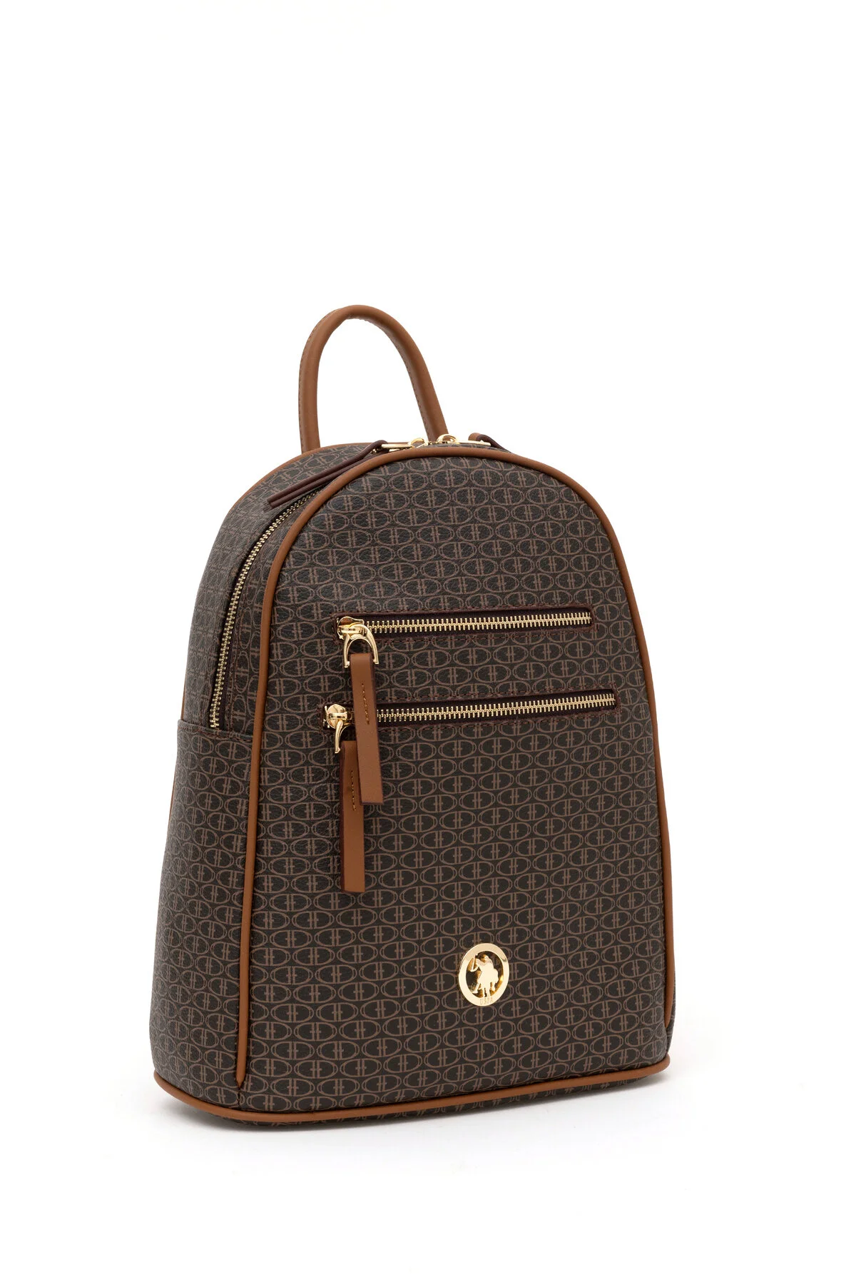 کوله پشتی زنانه قهوه‌ای U.S. Polo Assn.