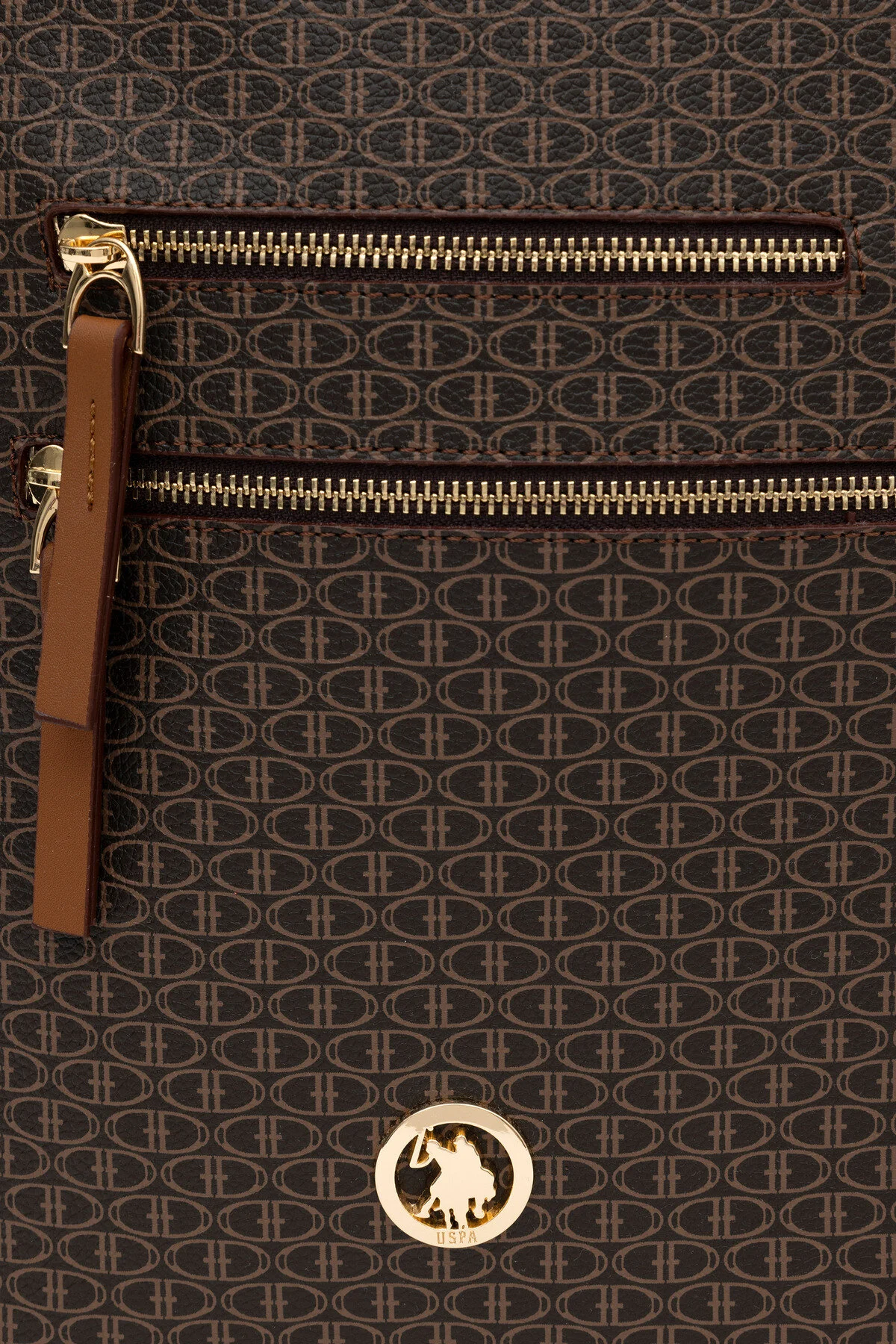 کوله پشتی زنانه قهوه‌ای U.S. Polo Assn.
