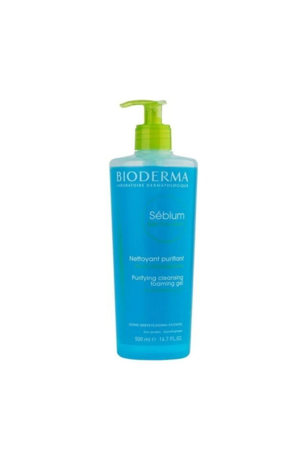 پاک کننده صورت ژل فومینگ سبیم 500 میل Bioderma