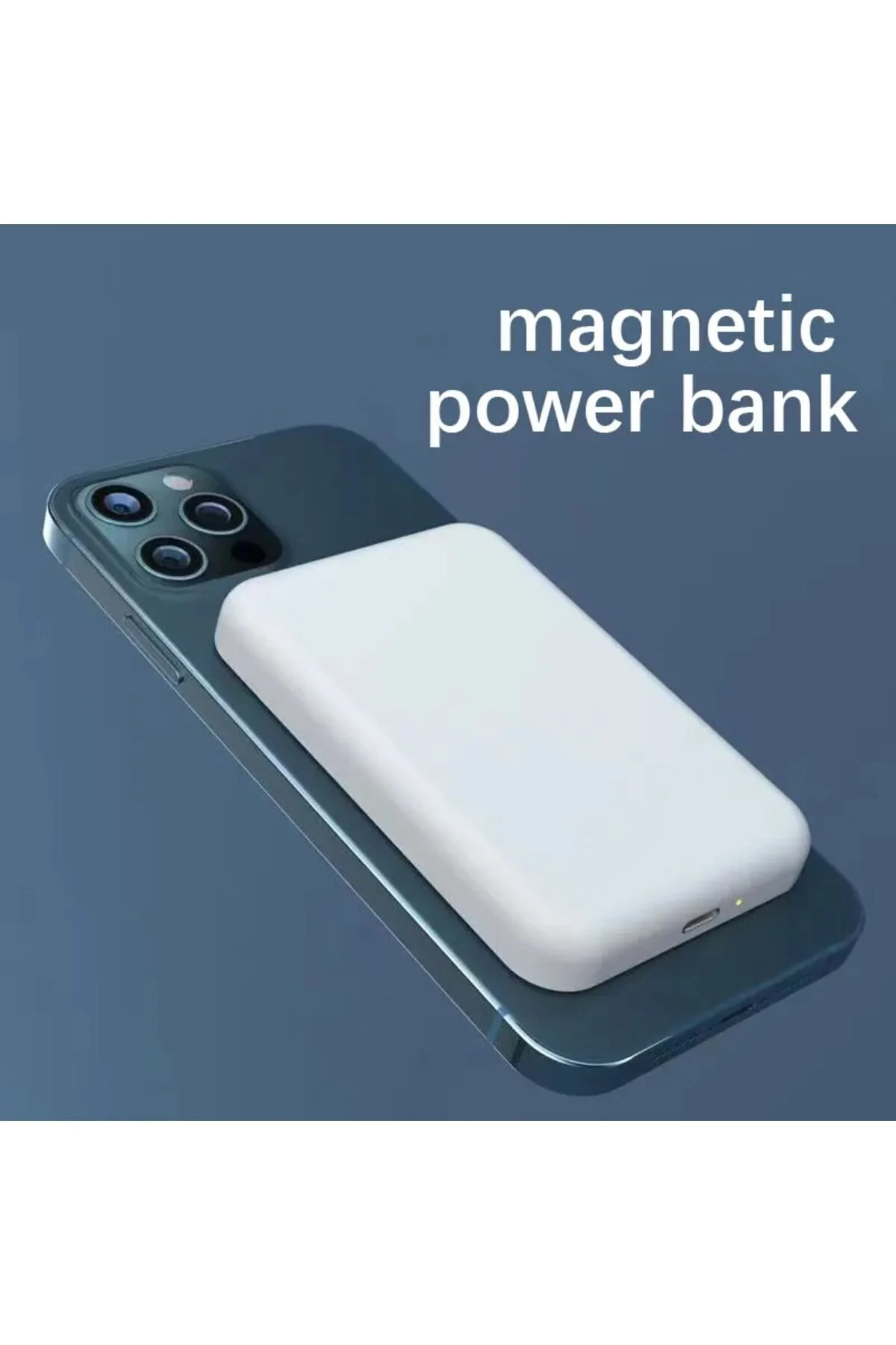 پاوربانک باتری آیفون 5000 میلی آمپر ساعت بی سیم POWERBANK KTR TECH