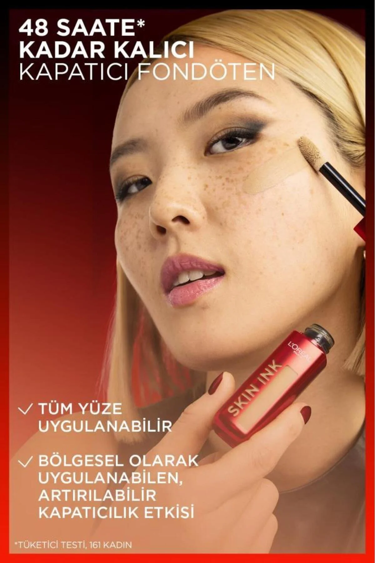 کرم پودر بنیاد کانسیلر جوهر پوست در طول روز کم رنگ خنثی 15 L'Oreal Paris